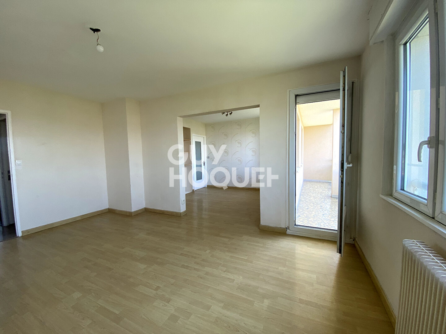 Butte, appartement 93 m² balcon