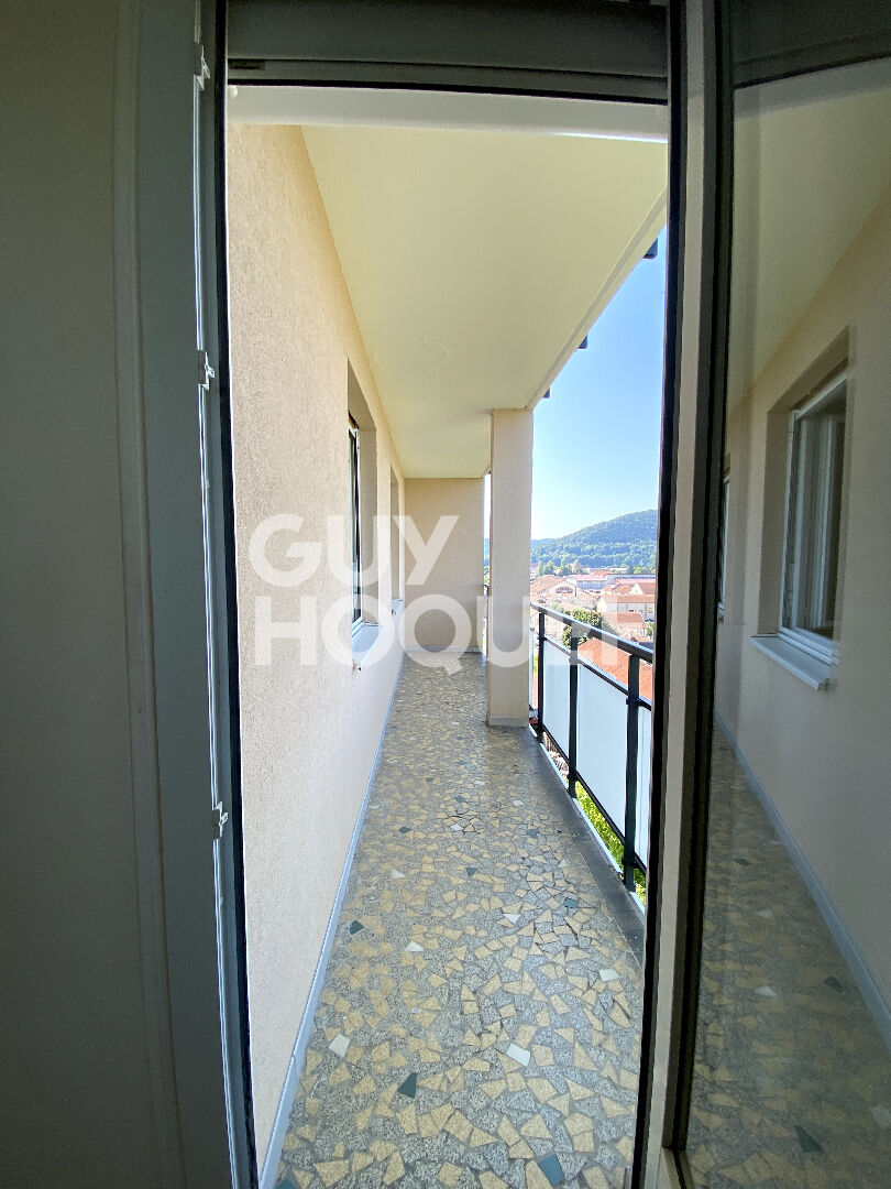 Butte, appartement 93 m² balcon
