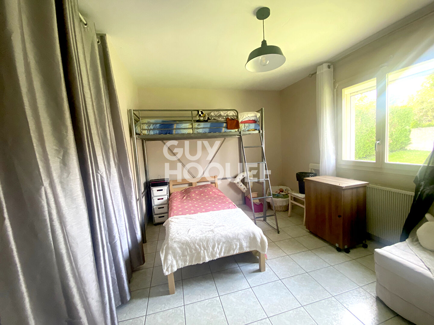 Maison plain-pied 3 chambres, terrain 10,7 ares