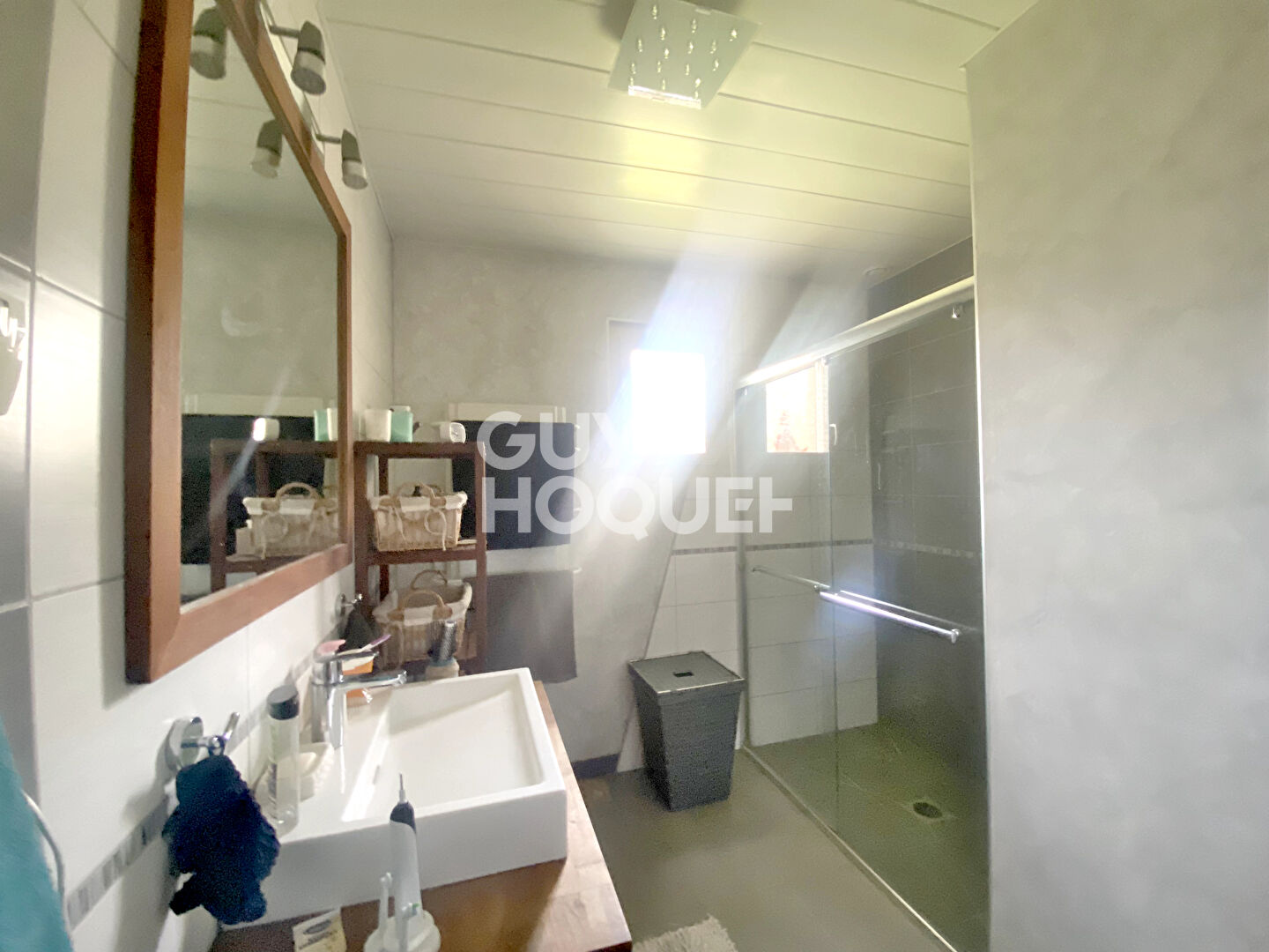 Maison plain-pied 3 chambres, terrain 10,7 ares