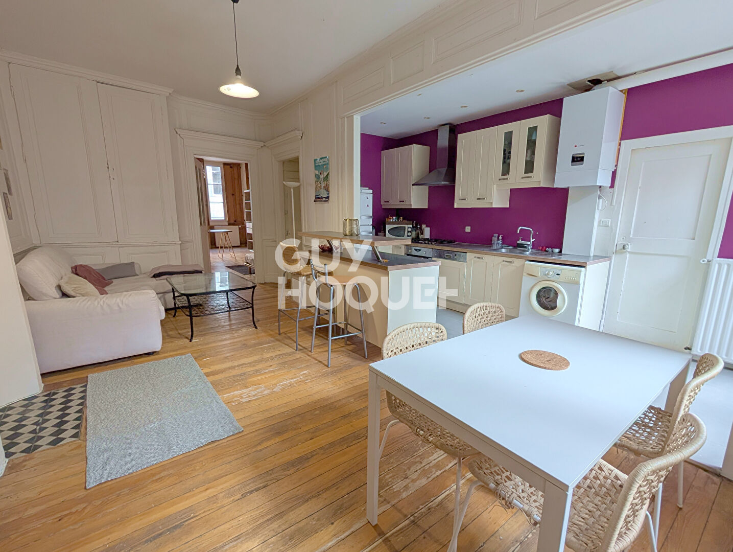 Colocation rue de la Préfecture, 95 m², DPE C