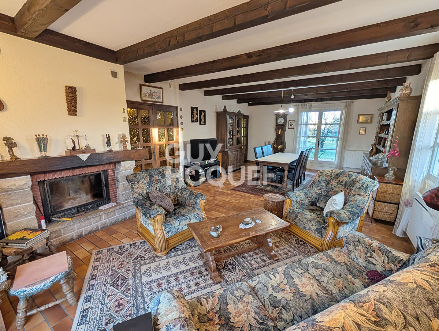 Maison 120 m², terrain 13 ares