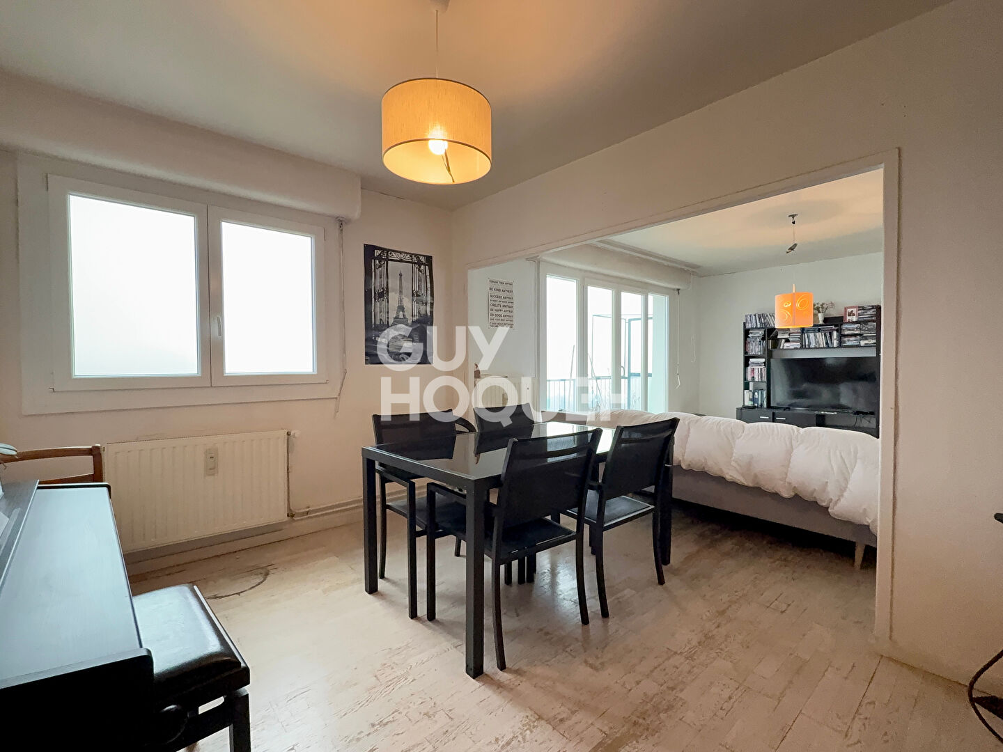 Appartement T4 avec magnifique vue dégagée en dernier étage