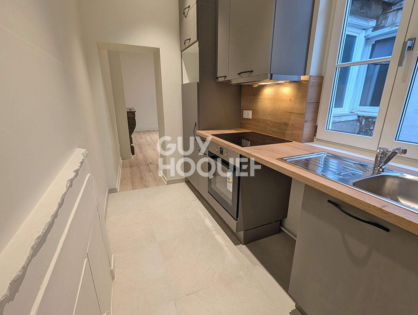 Boucle, appartement 3 pièces  entièrement rénové