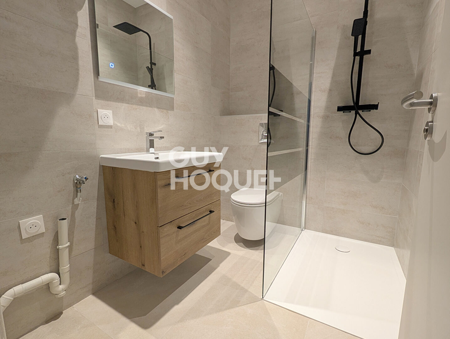 Boucle, appartement 3 pièces  entièrement rénové