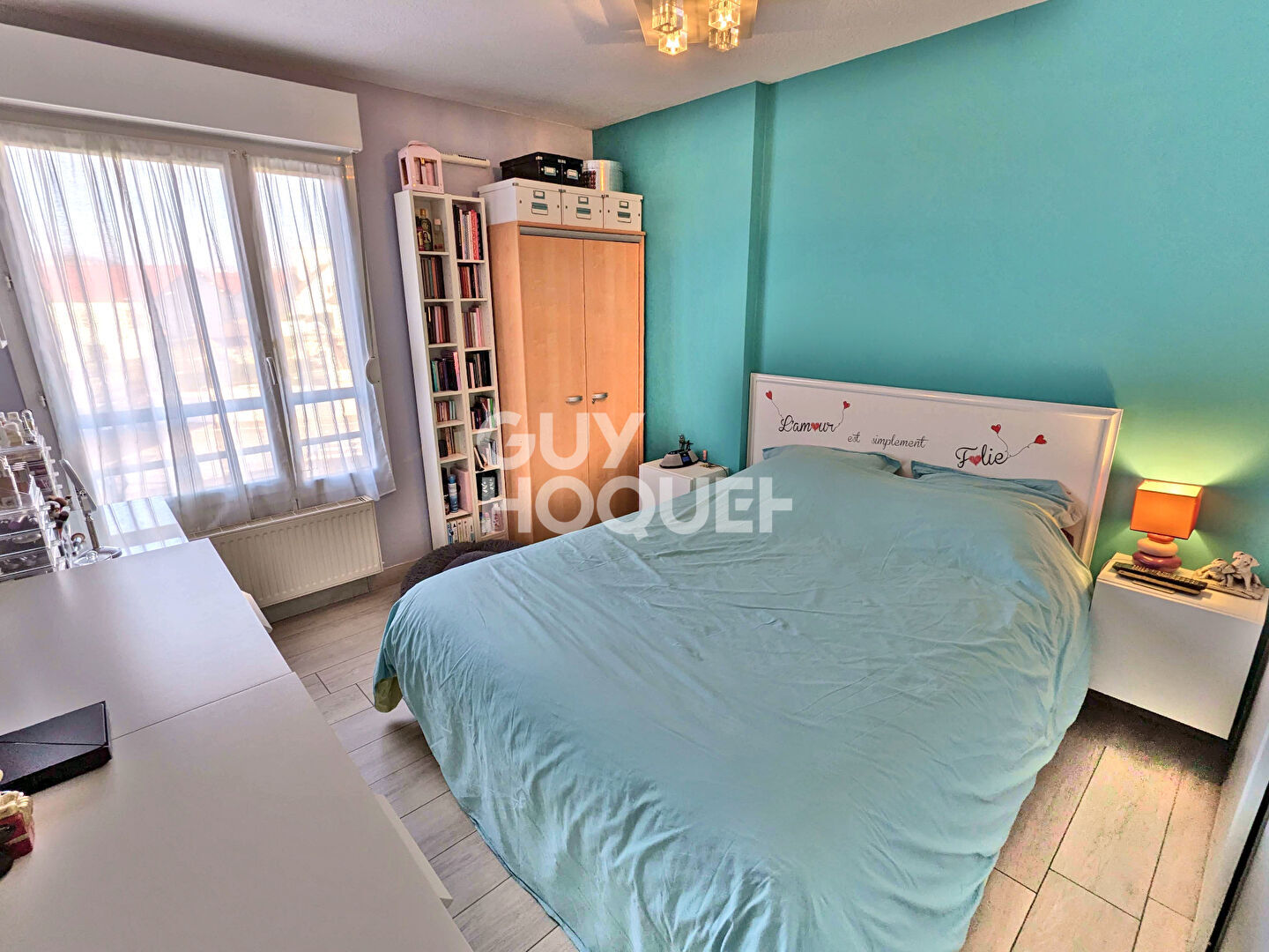 Superbe appartement rénové de 100 m² - Dernier étage avec balcon et garage - Saint-Claude