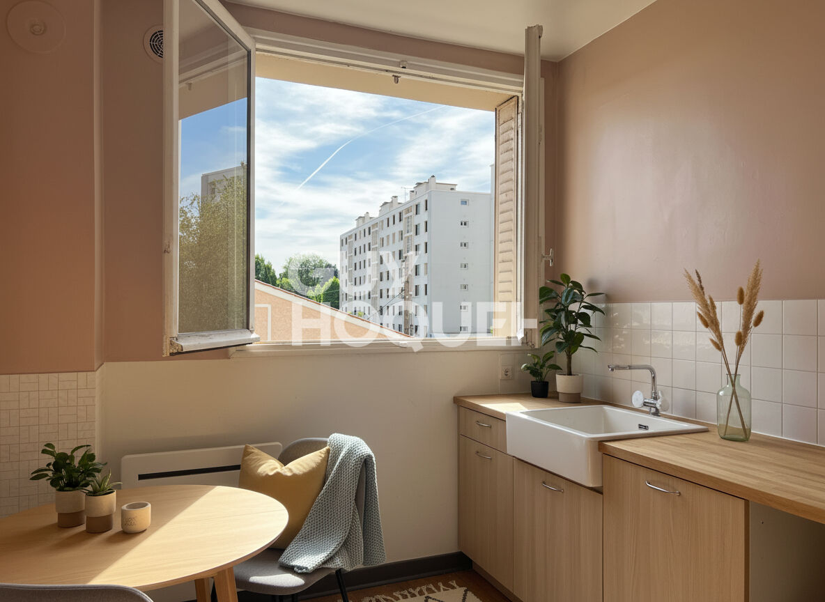 Appartement deux chambres avec balcon au calme