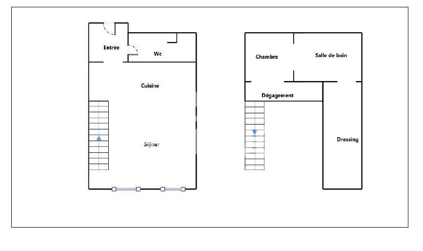 appartement T2 bis  idéalement placé rue Henri Gorjus proche de tout