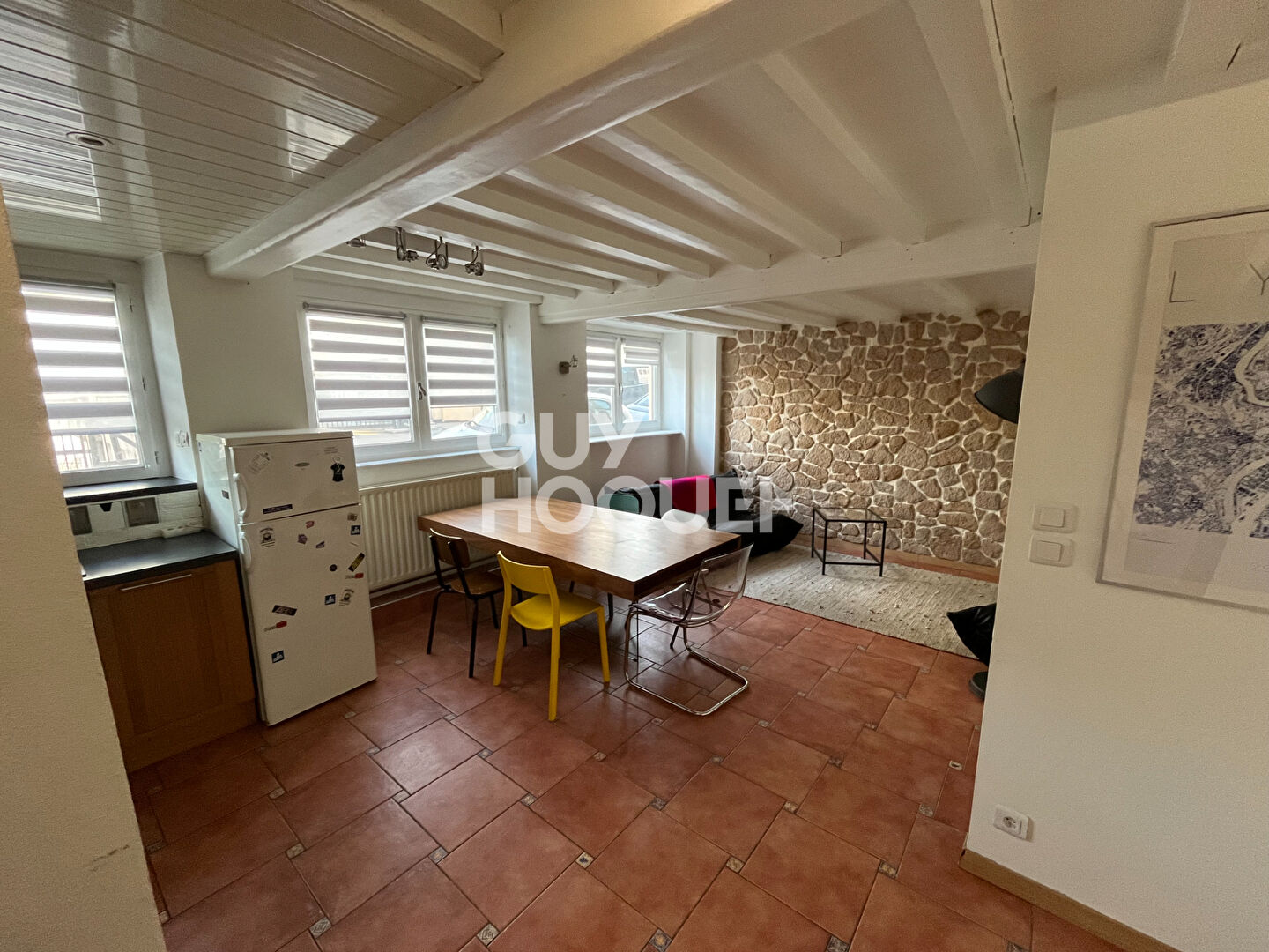 LYON 4 - RUE RICHAN - T2 bis /T3 meublé