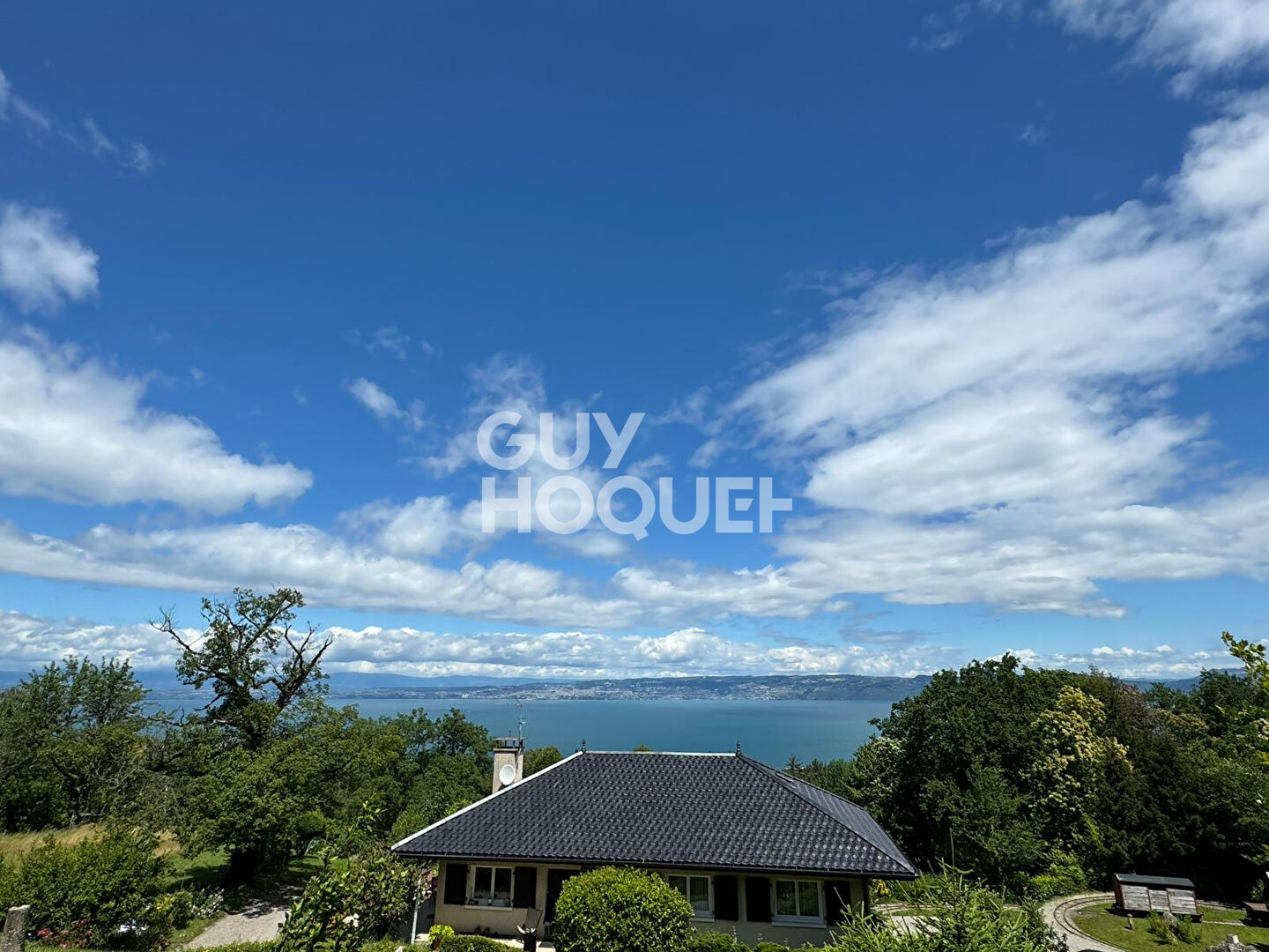 Terrain  viabilisé et débroussaillé  libre constructeurs Thollon Les Memises