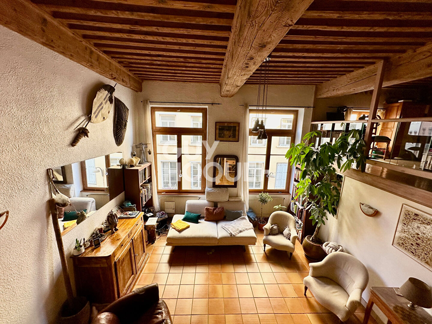 LYON 1er - APPARTEMENT FAMILIAL EN DUPLEX