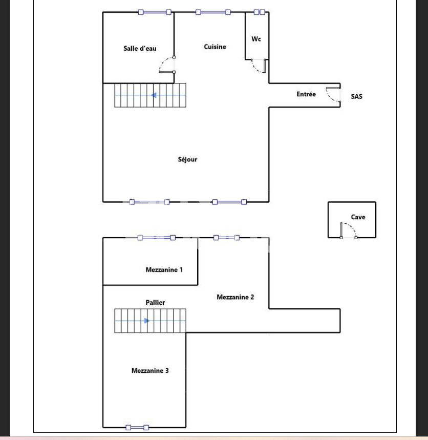 Proche Mairie - Appartement canut - 2 chambres - 1 bureau