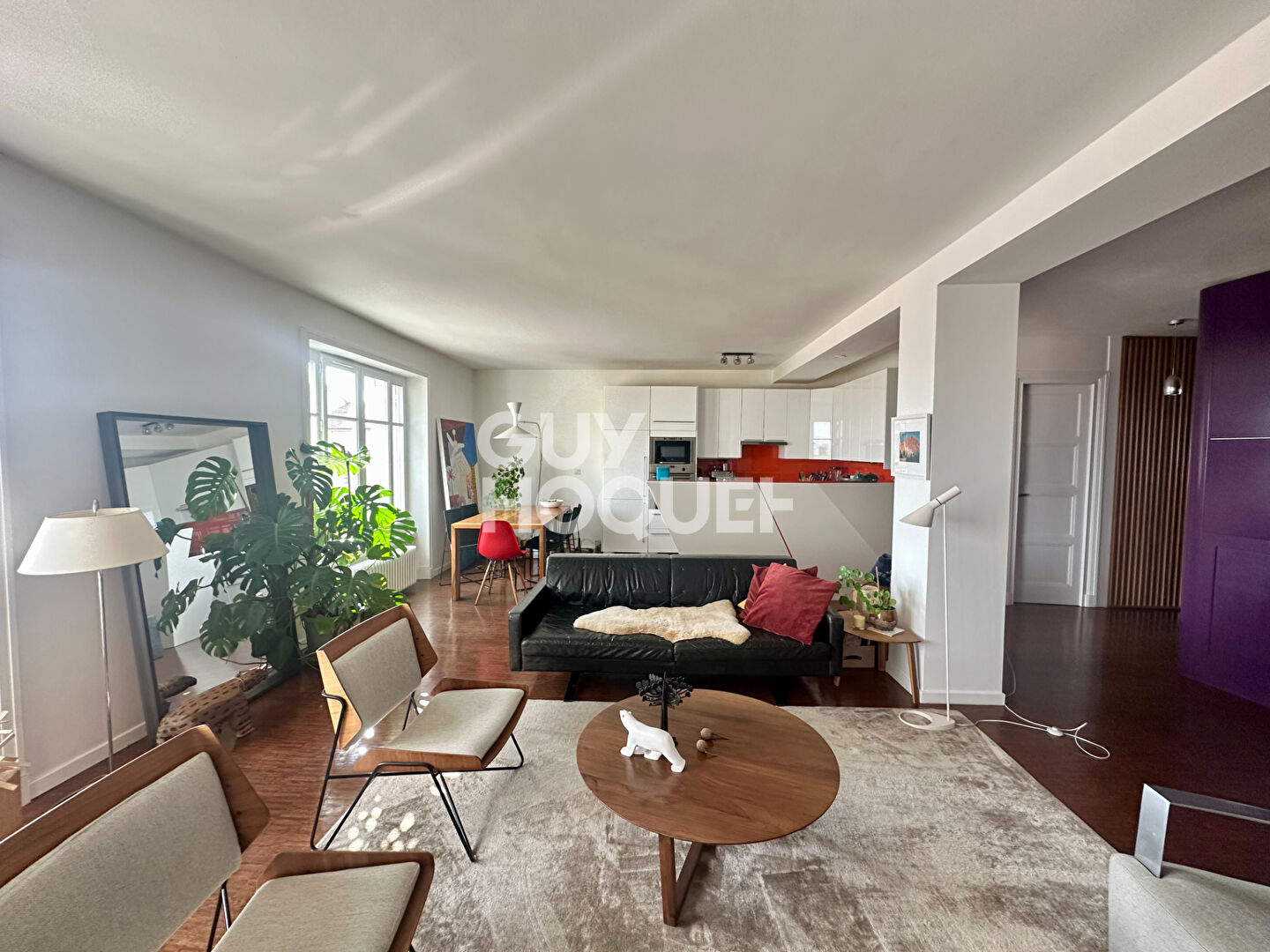 Appartement 110 m² - vue Fourvière - traversant