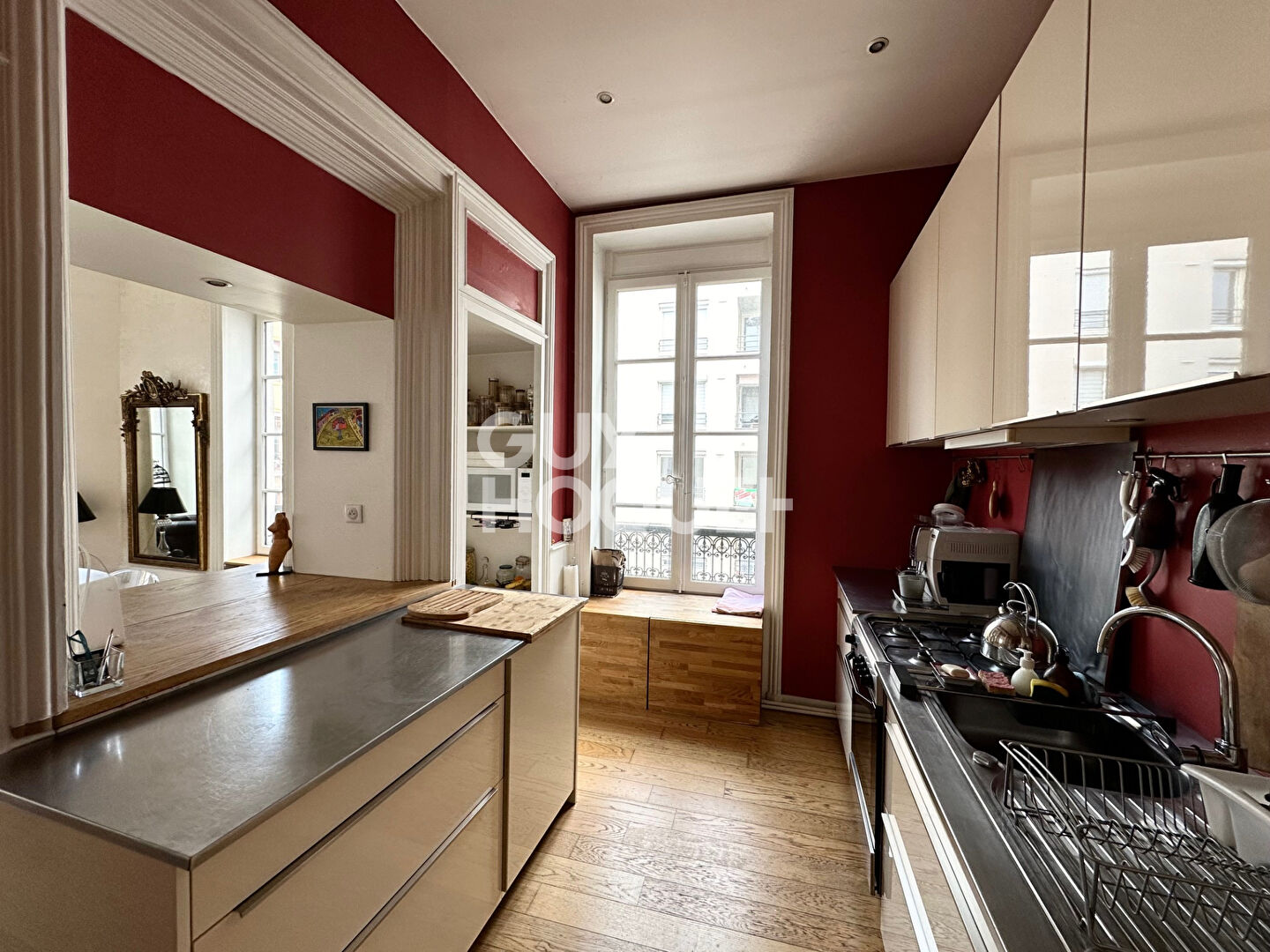 Coeur de  Vaise- Appartement cachet - 3 chambres - bureau