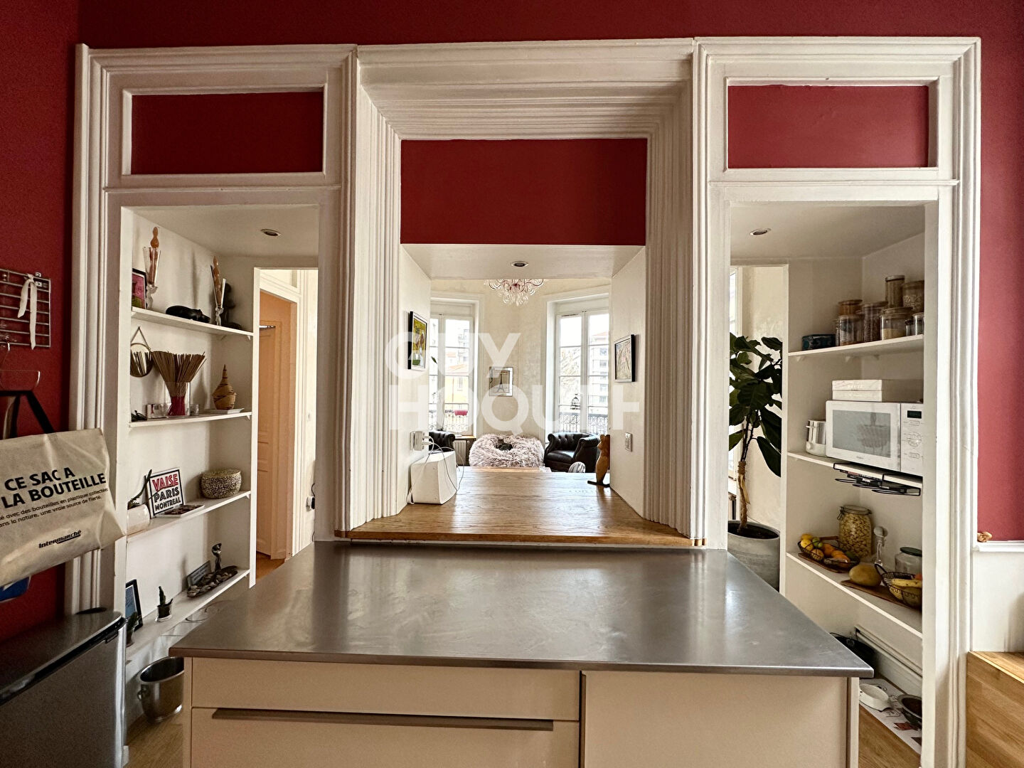 Coeur de  Vaise- Appartement cachet - 3 chambres - bureau