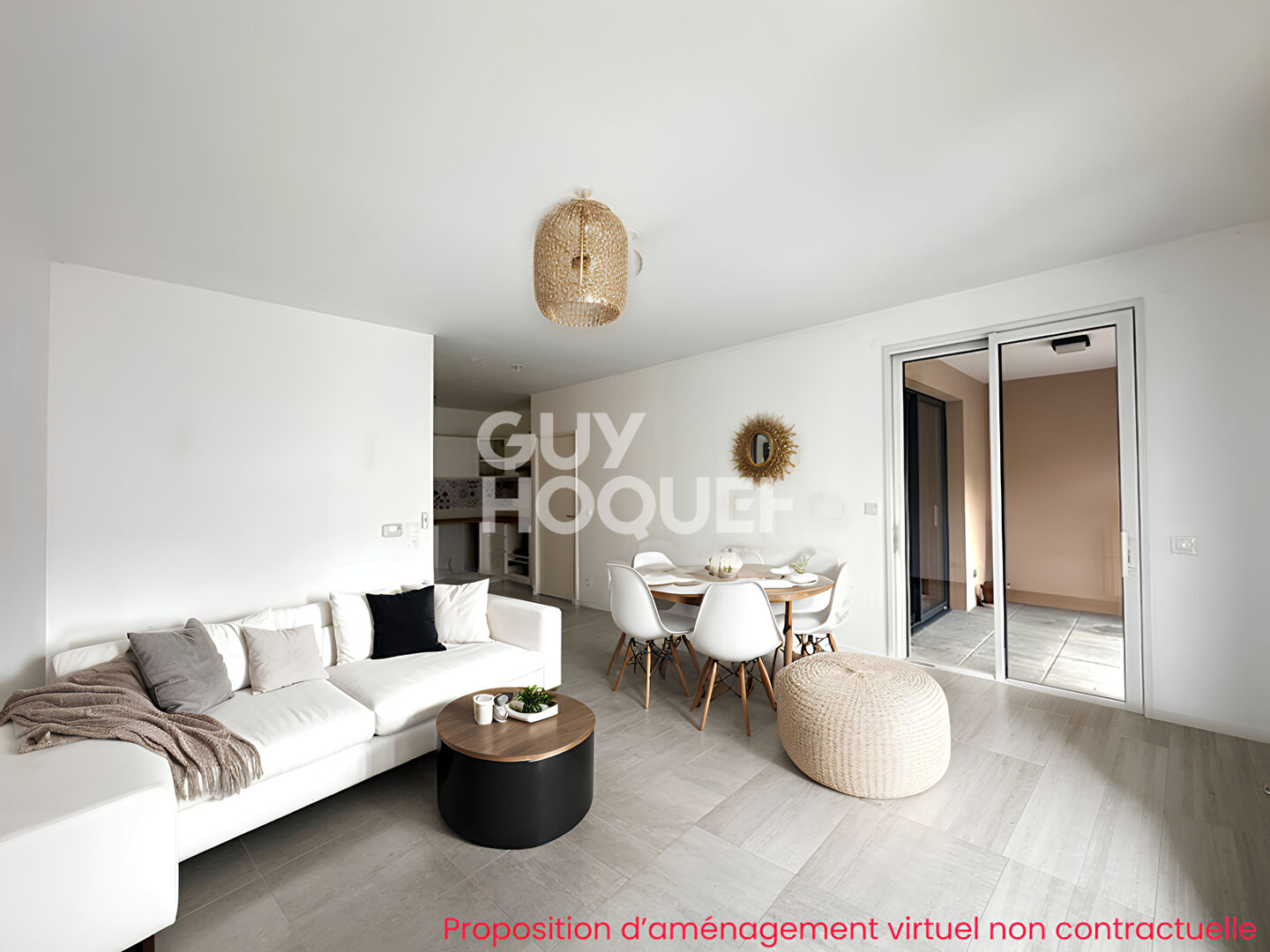 Plateau Croix-Rousse - Appartement avec loggia et parking - résidence récente accès PMR