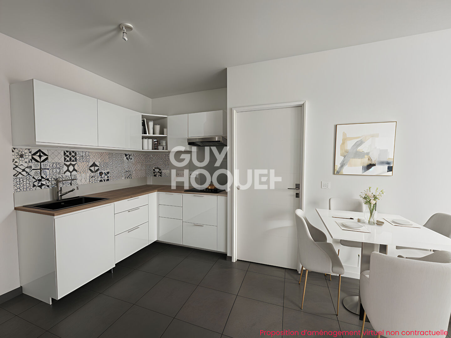 Plateau Croix-Rousse - Appartement avec loggia et parking - résidence récente accès PMR