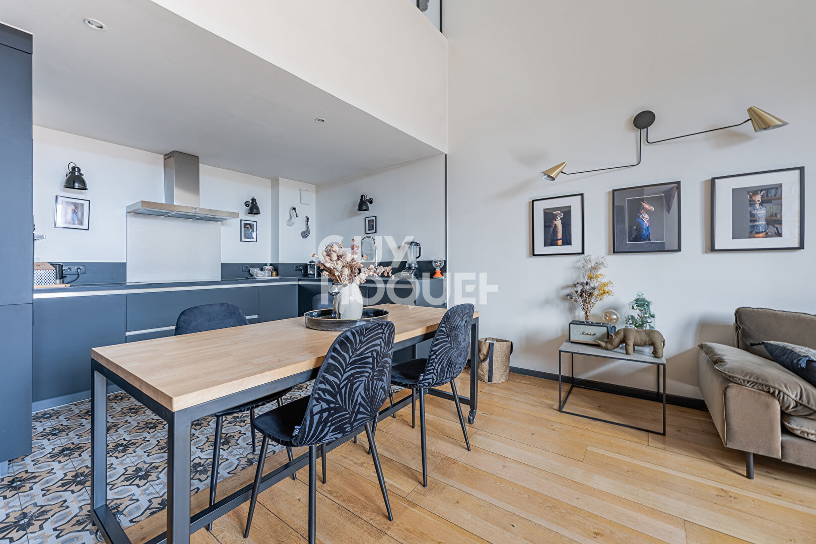 Duplex T5 146 m² - Toit terrasse 160 m² - vue dégagée sur Lyon