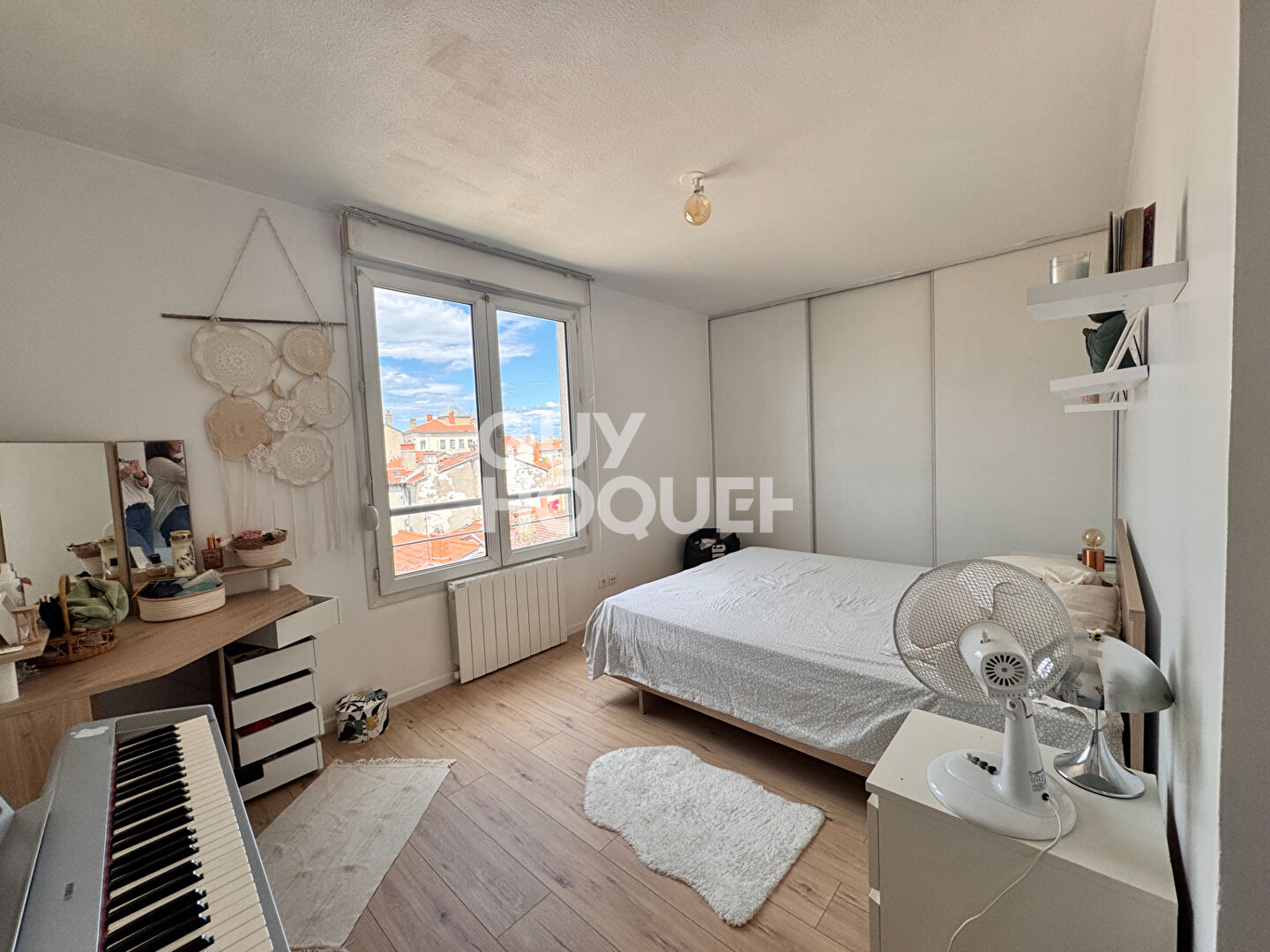 Appartement  3 pièce(s) avec balcon - garage- cave vendu loué