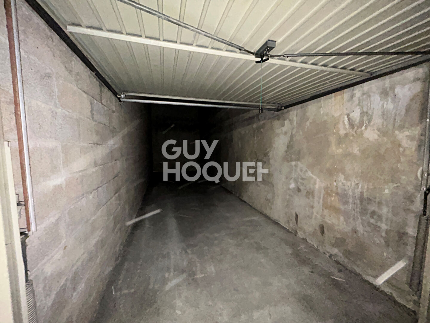 Garage double en sous sol