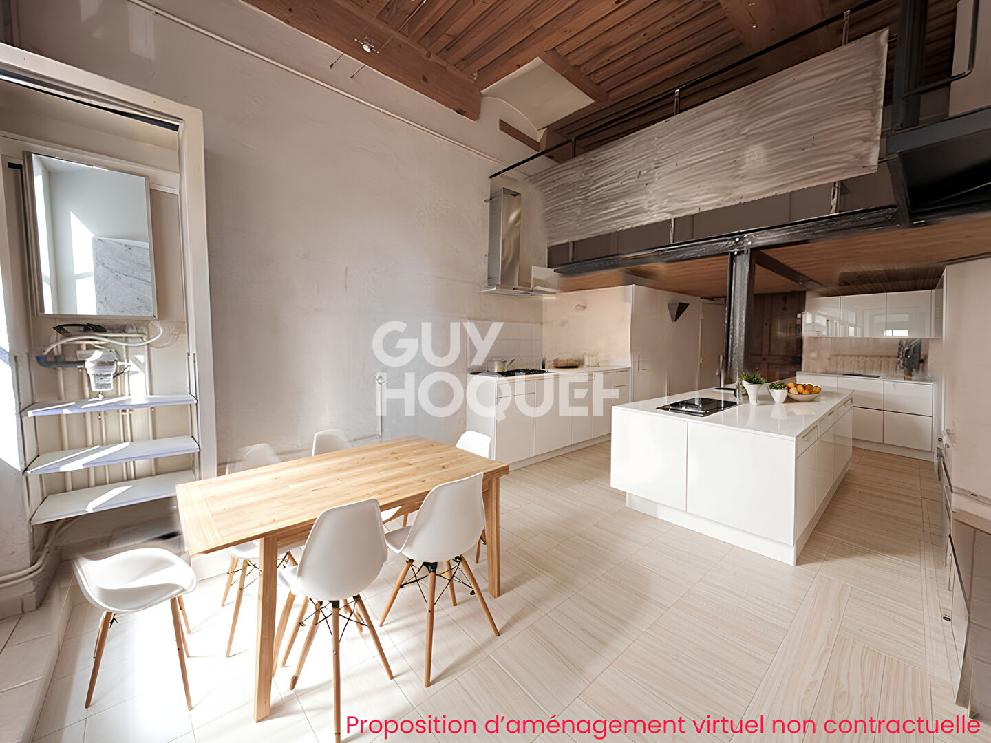 T1 Bis Croix Rousse, Grand volume avec Mezzanine, Rue Lebrun