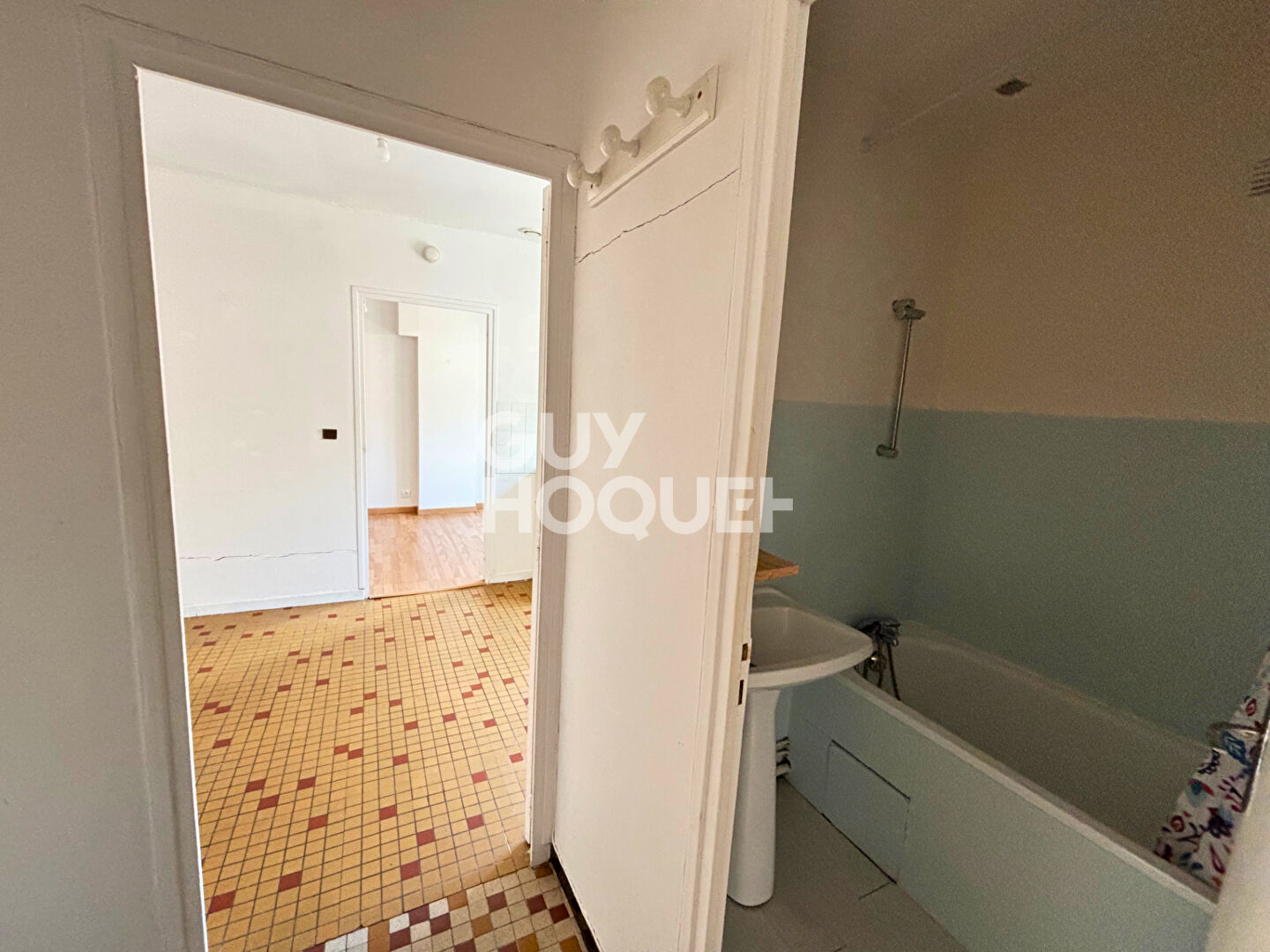 Croix Rousse T2 transformable T3 44 m2 dernier étage rue des Chartreux sur cour 