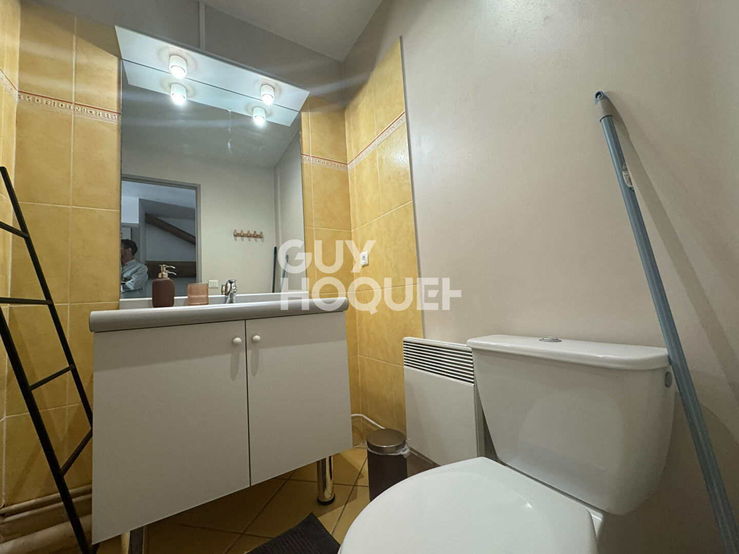 studio dernier étage ascenseur , de 24 m2 au sol -cave -grenier- possible Airbnb