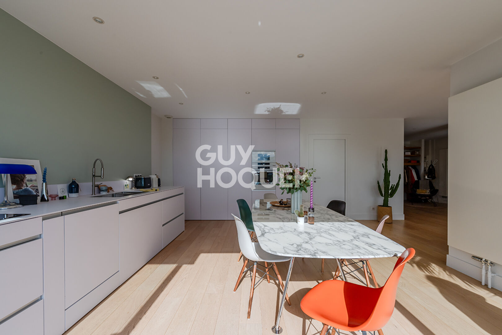 Appartement familial Croix Rousse Vue Fourvière avec  stationnements