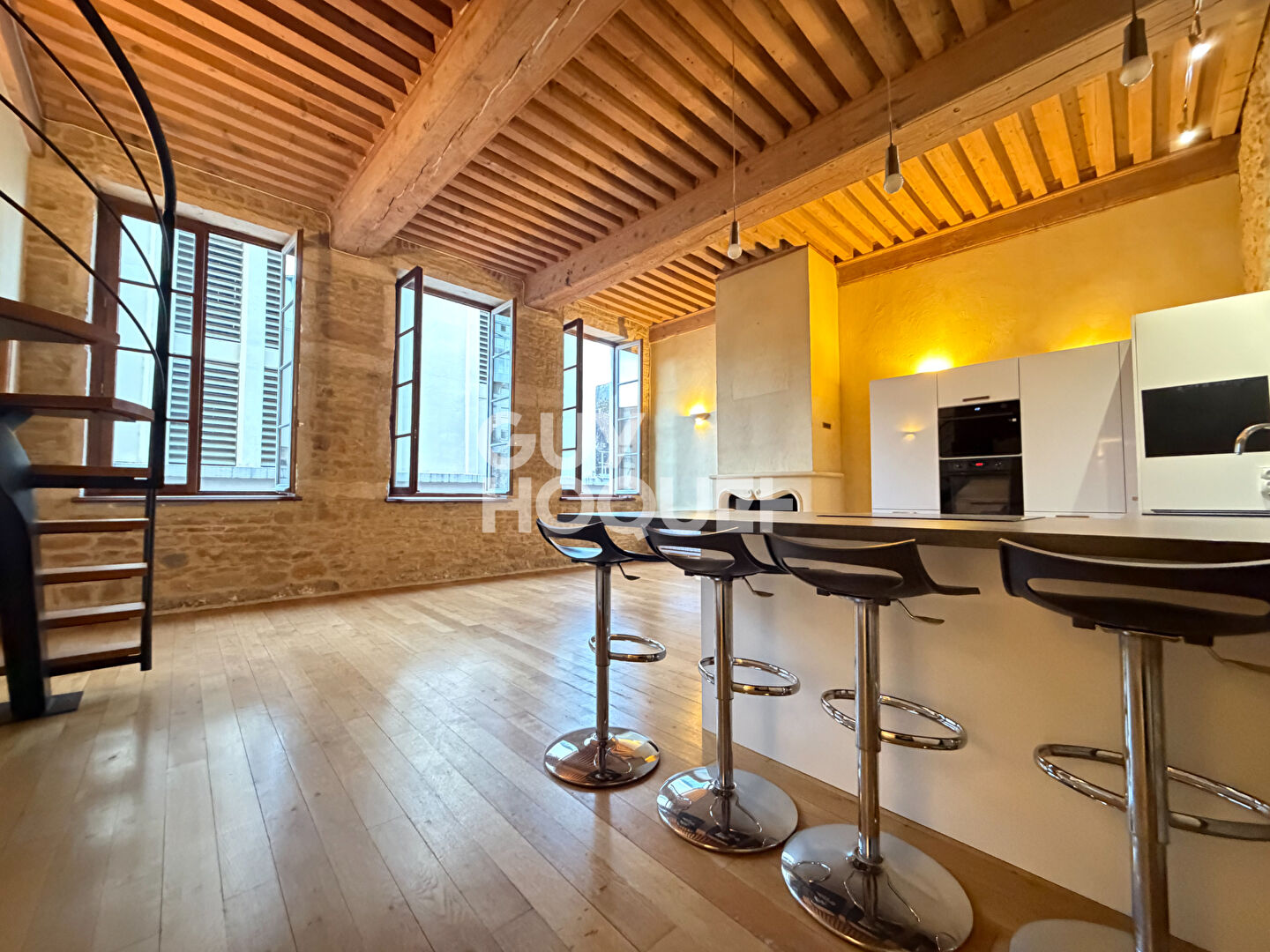 Grand T2 possible T3 Canut plateau Croix Rousse proche boulevard