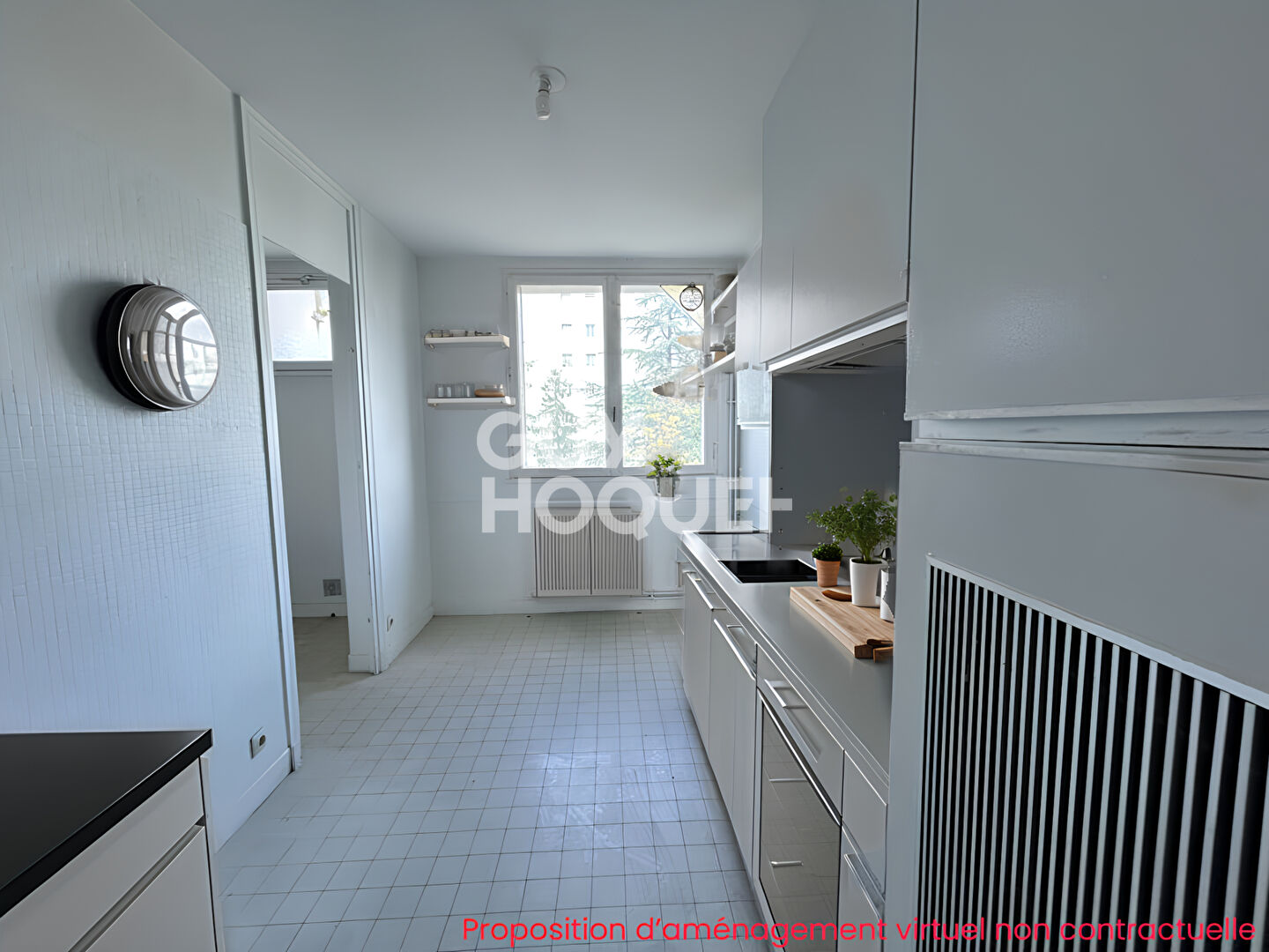 Croix-Rousse, T3 transformable T4, secteur Henon, avec garage