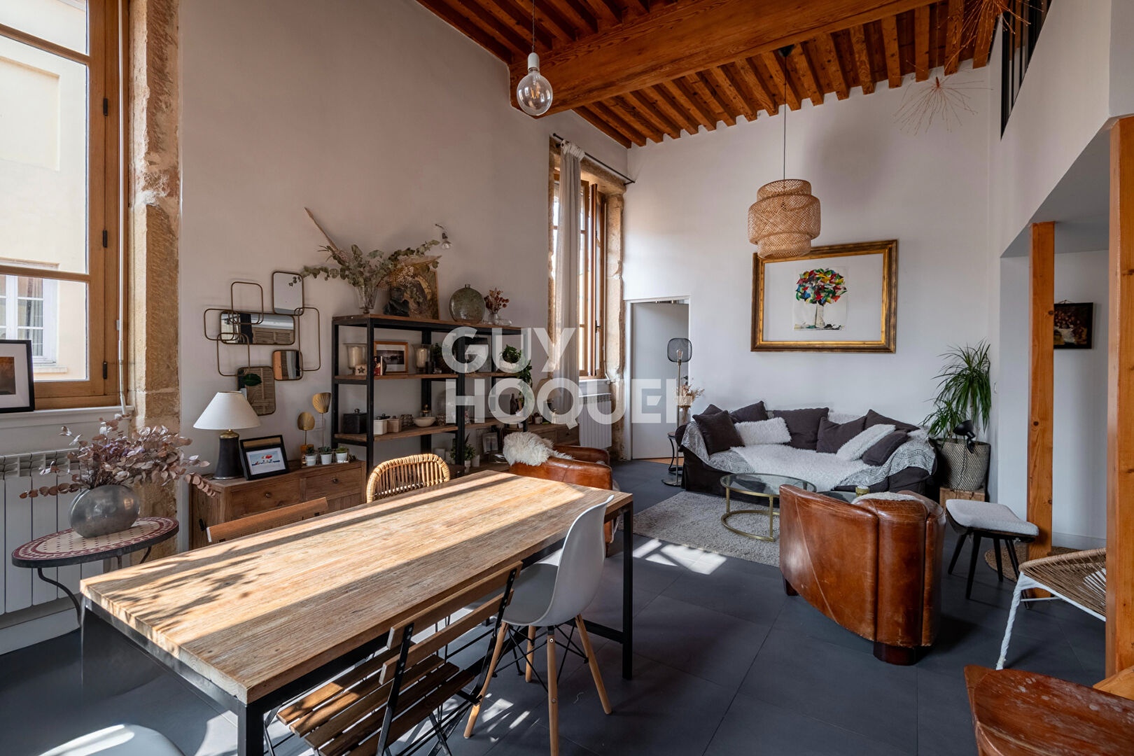 Magnifique T4 de 123 m² au sol (81 m² Carrez) en plein coeur de la Croix-Rousse