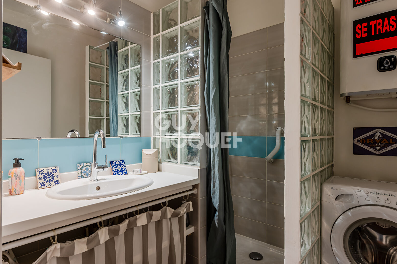 Appartement  2 chambres balcon vue sur jardin- une cave 