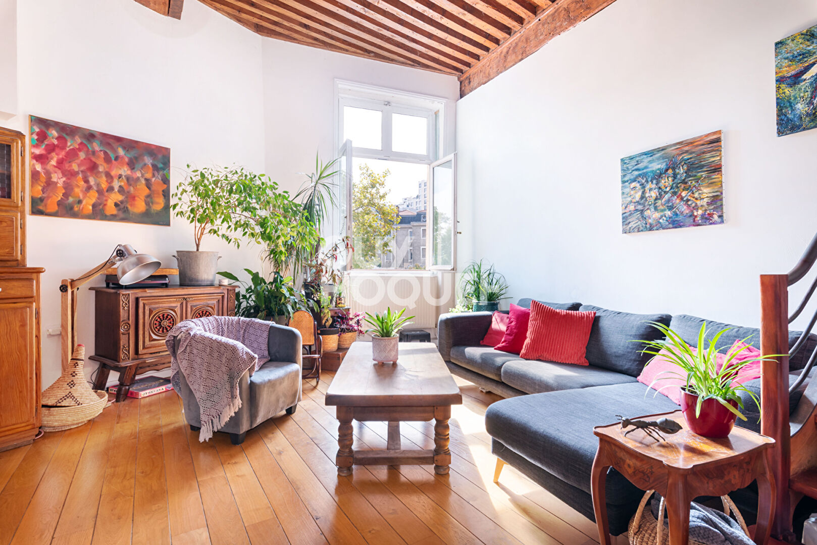 Appartement T4 -72 m2 et 112.20m² au sol