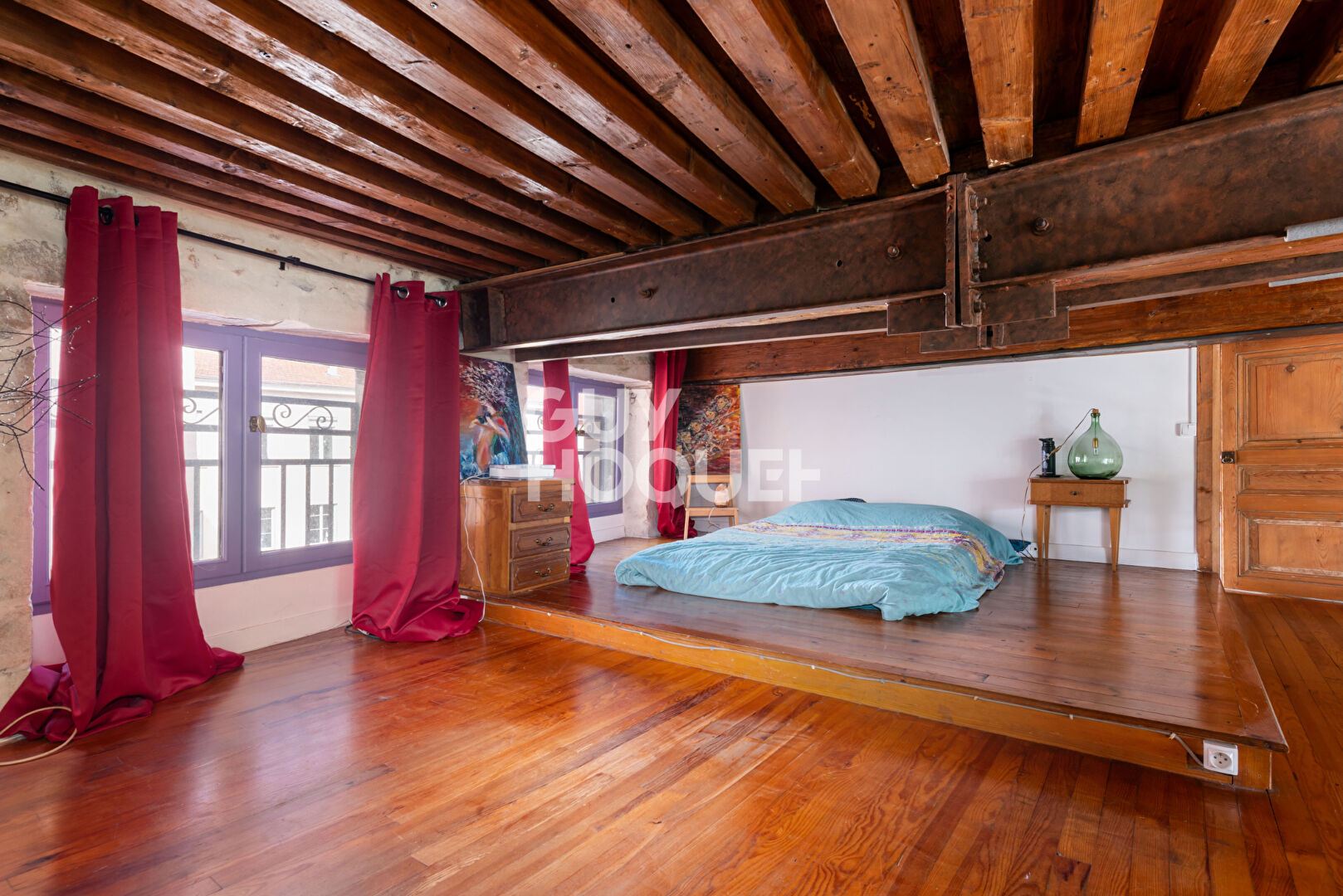 Appartement T4 -72 m2 et 112.20m² au sol