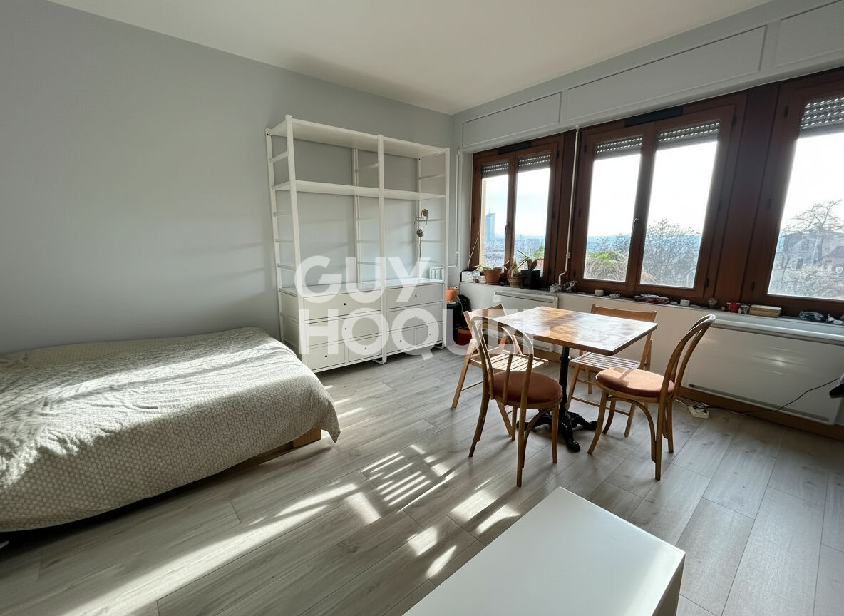 Studio - vue dégagée sur le Rhône