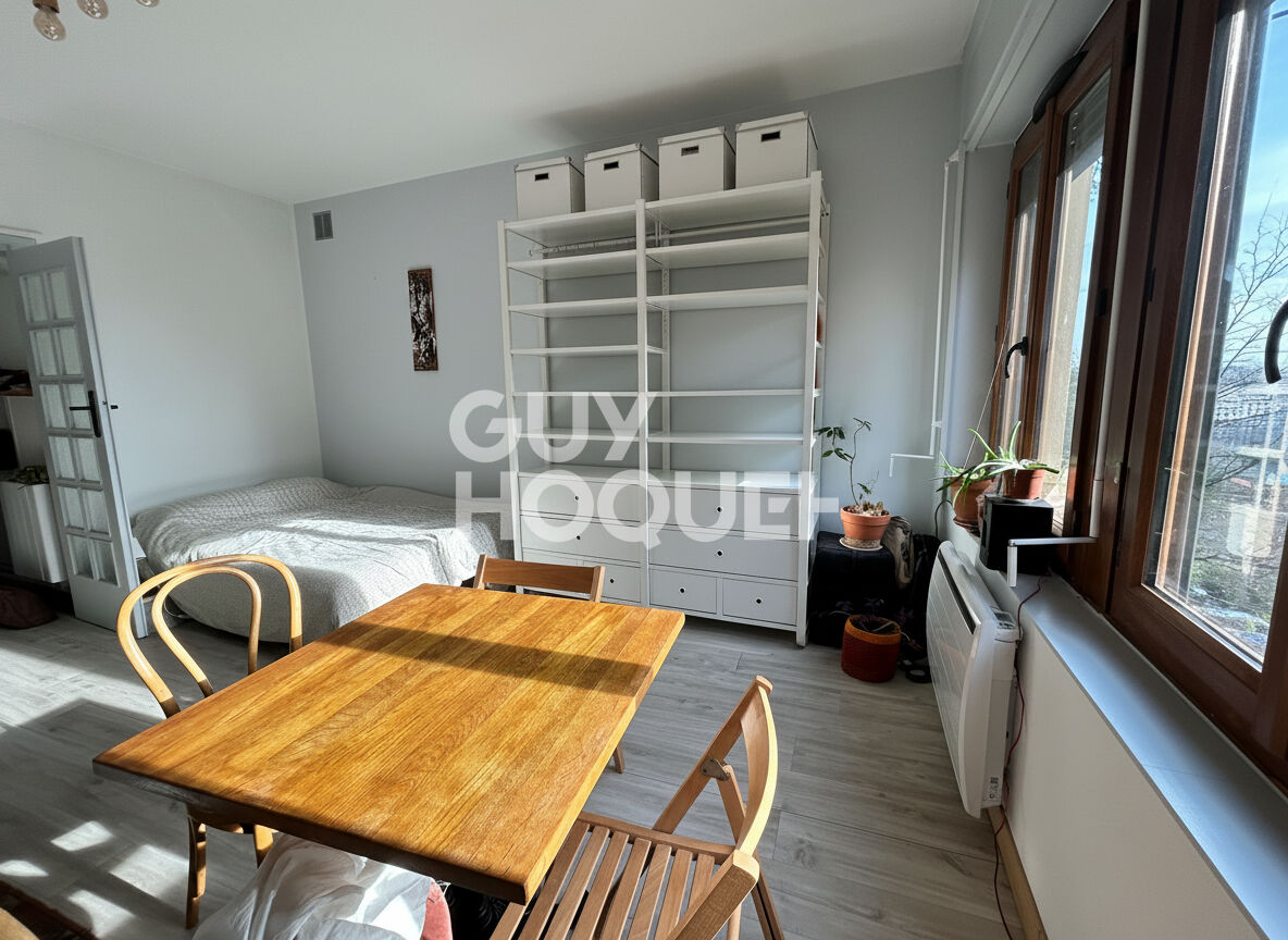 Studio - vue dégagée sur le Rhône