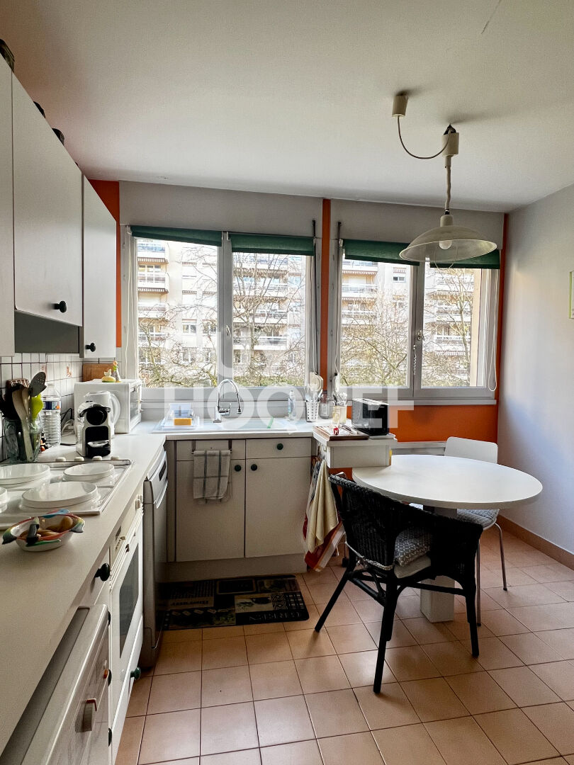 Appartement familial 105 m2 terrasse vue Saône, 2 garages en sous-sol, cave