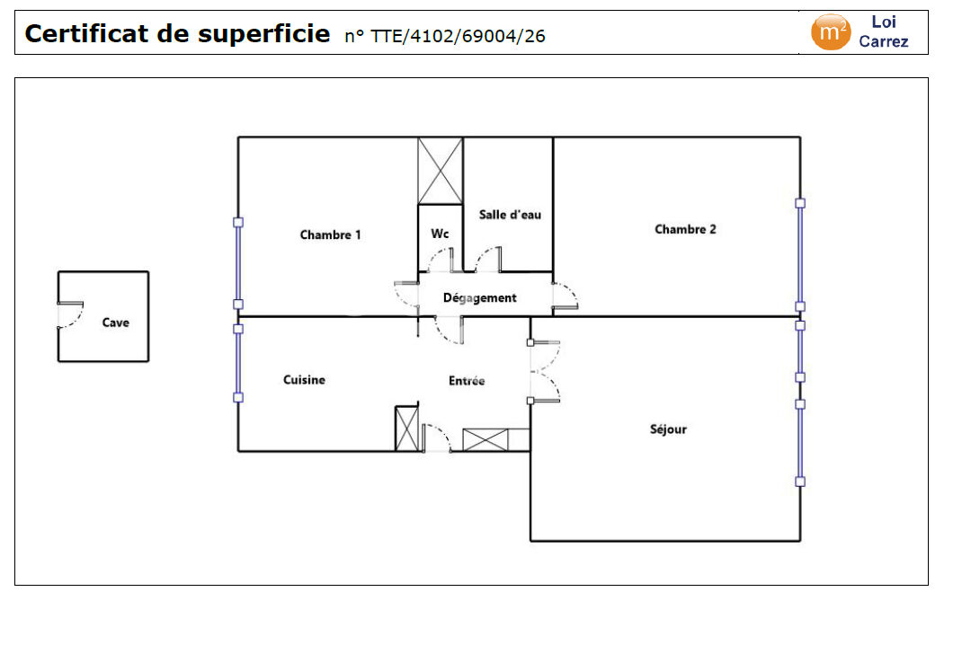 Croix-Rousse -Hénon - Appartement T3