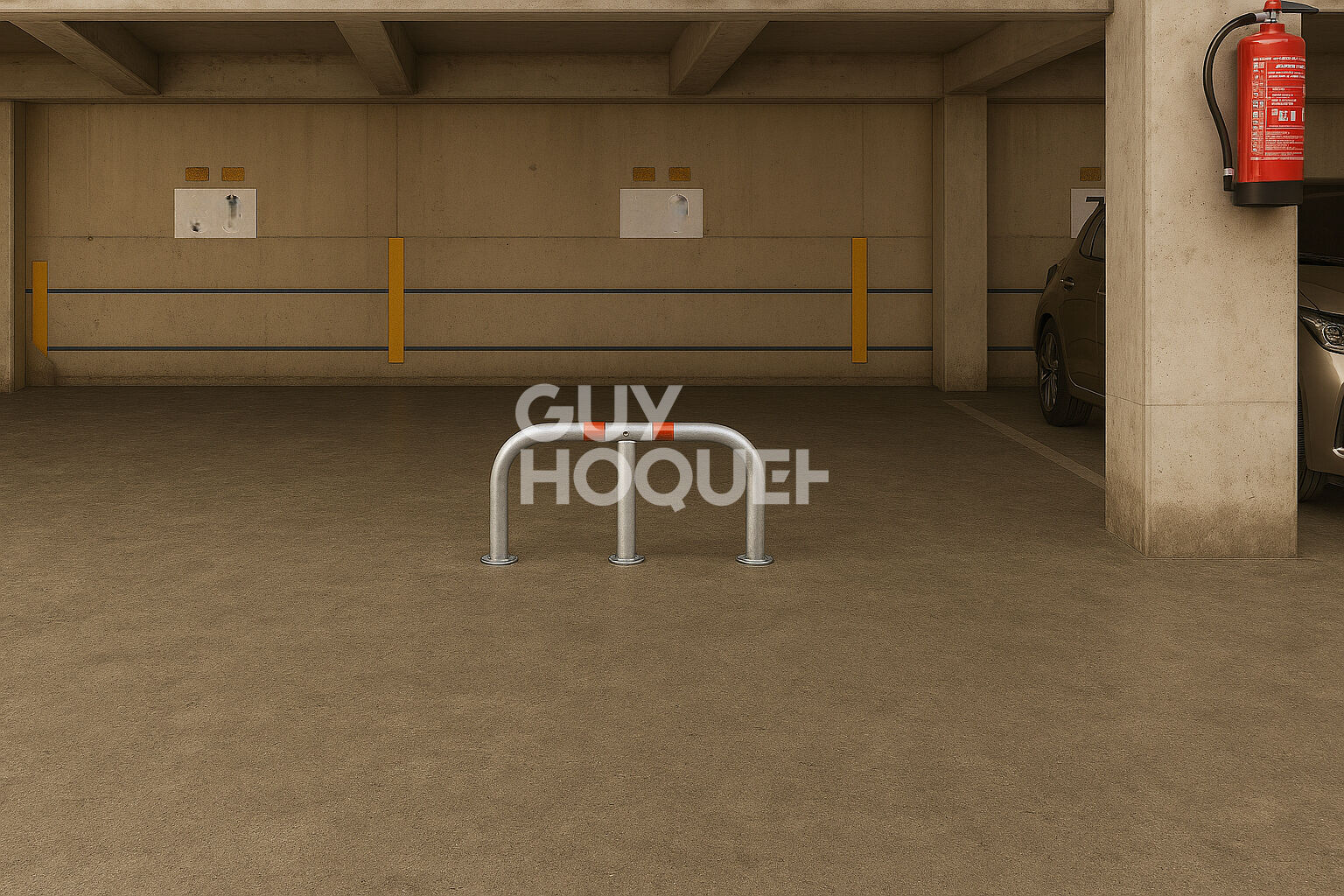 2 places de parking mitoyennes Lyon 3ème - 2 x 12m²