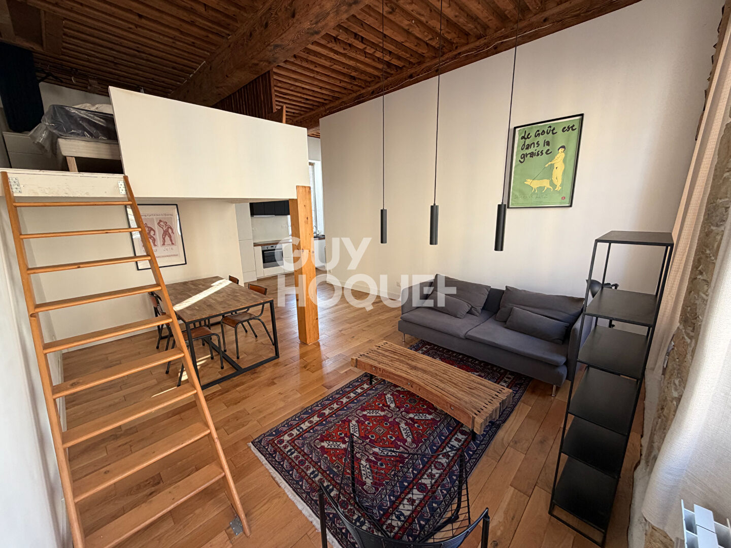 Appartement T1 bis de 44.57 m2- secteur plateau entièrement rénové