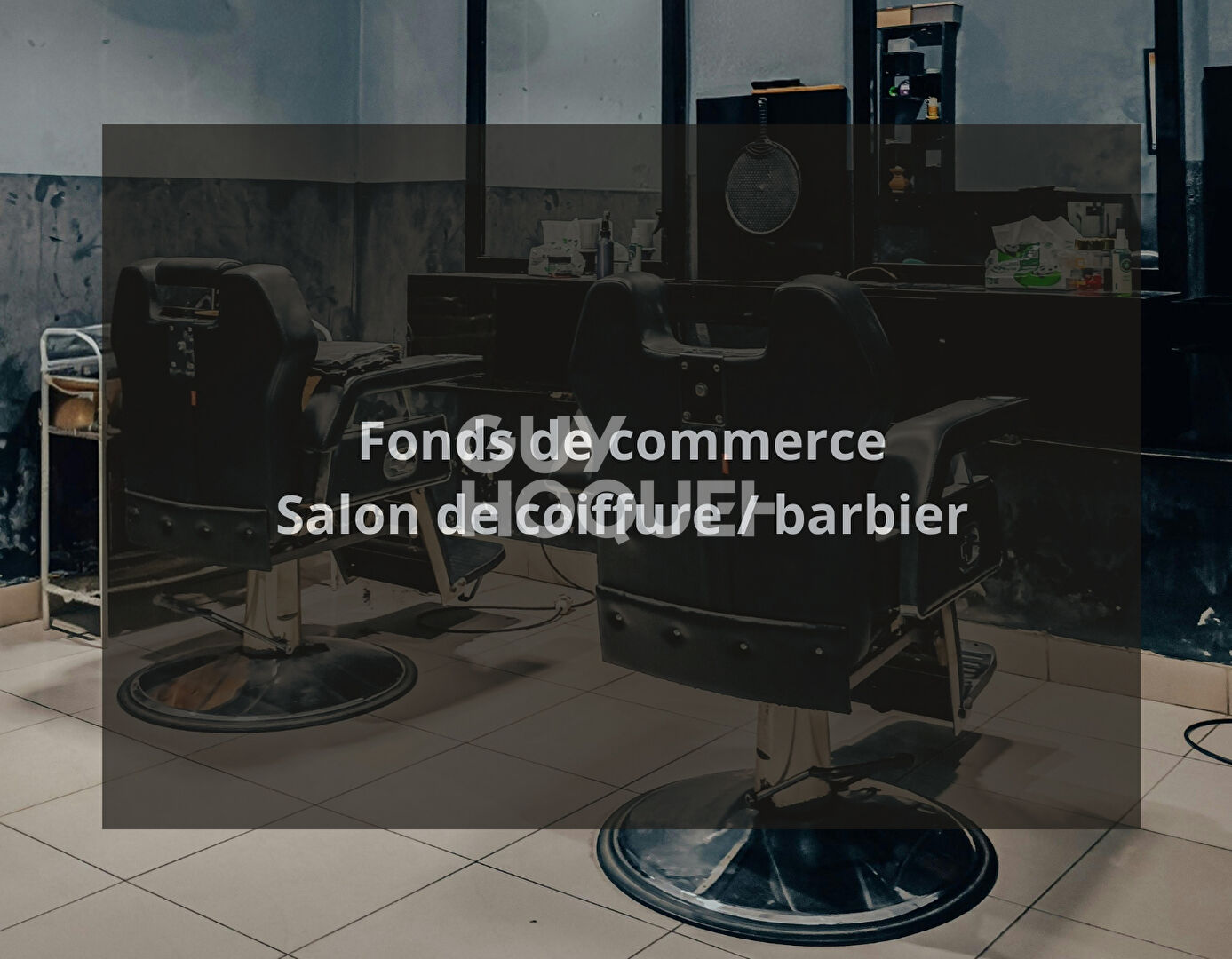 Fonds de commerce  Salon de coiffure/barbier Lyon centre-ville