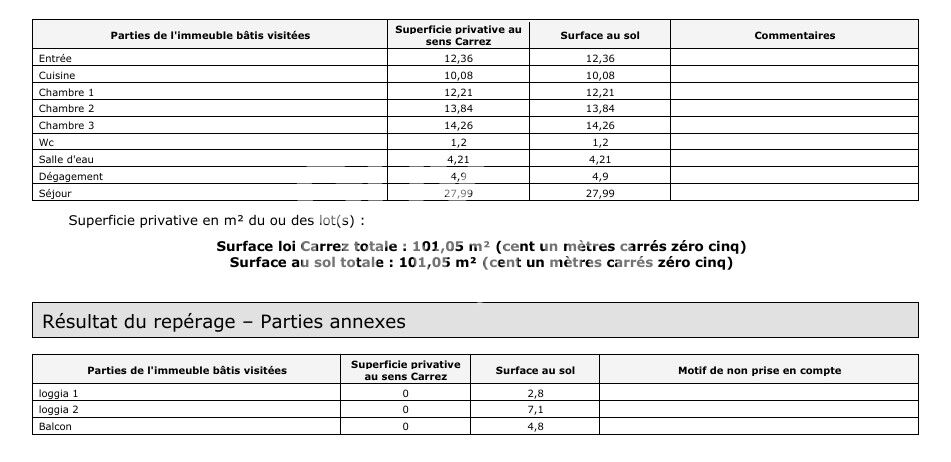 CALUIRE BOURG - Appartement familial