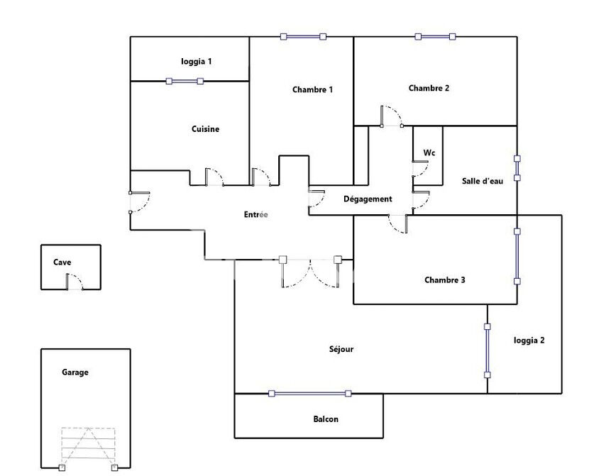 CALUIRE BOURG - Appartement familial