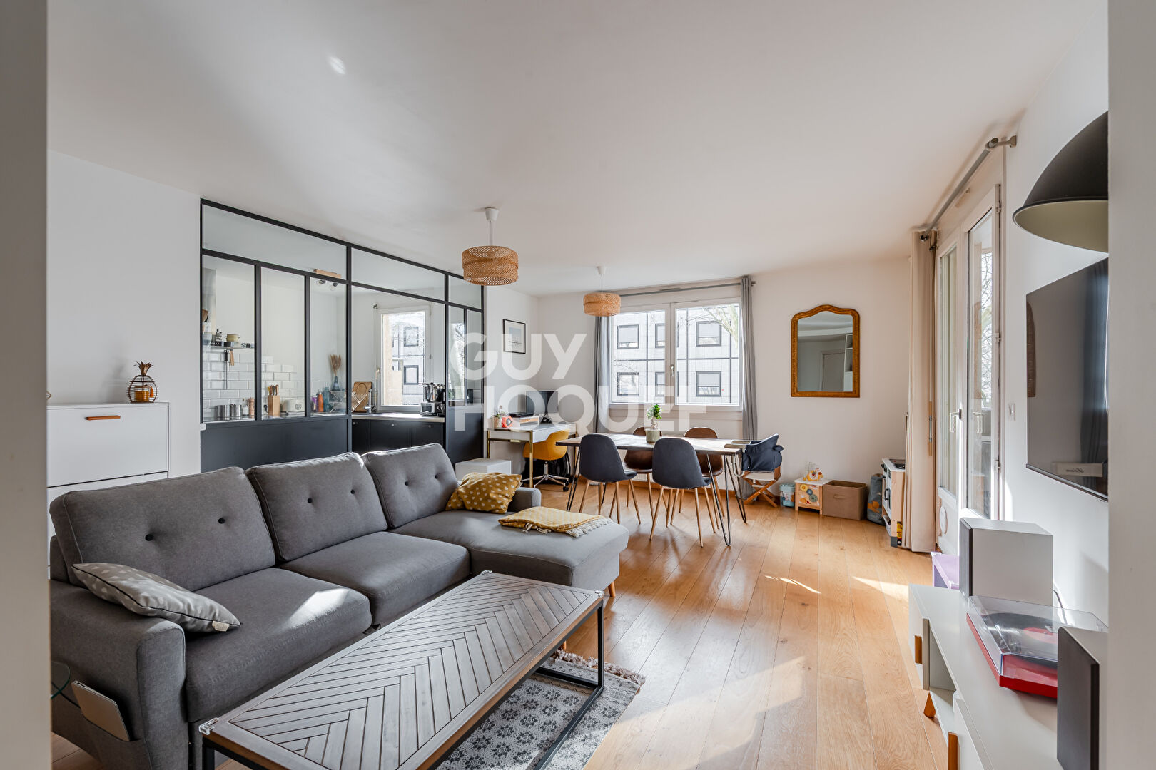 T3 standing avec balcon double garage - proche Parc de la Tête d'Or