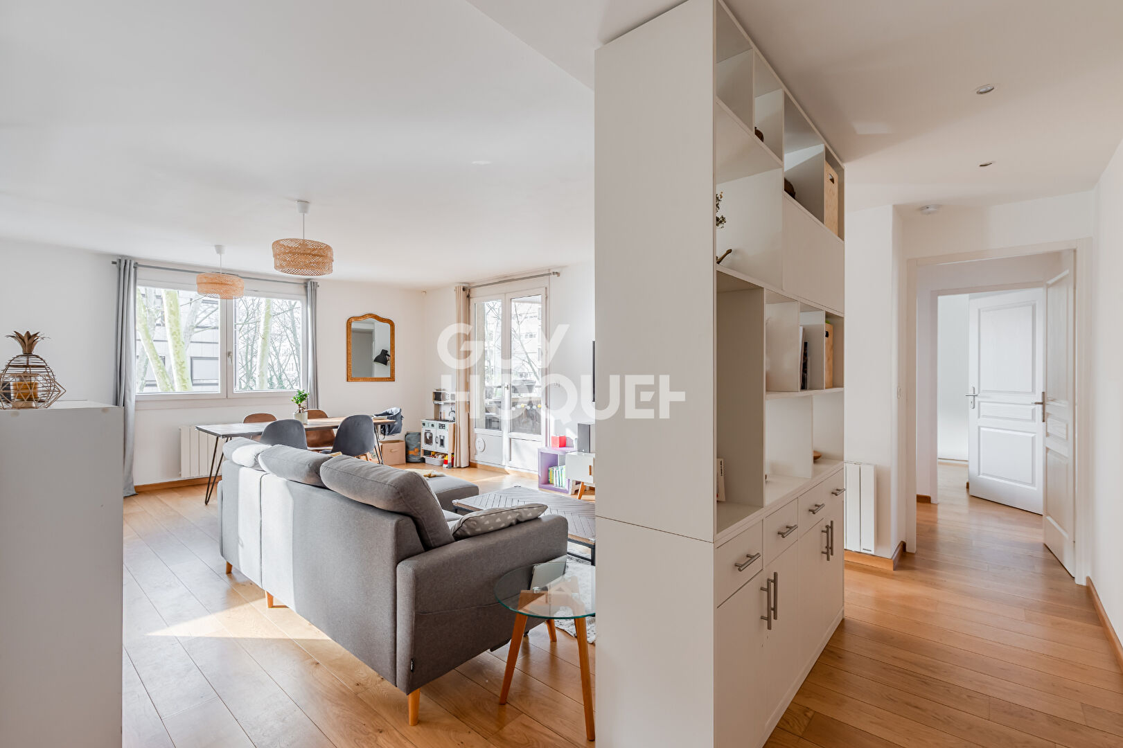 T3 standing avec balcon double garage - proche Parc de la Tête d'Or