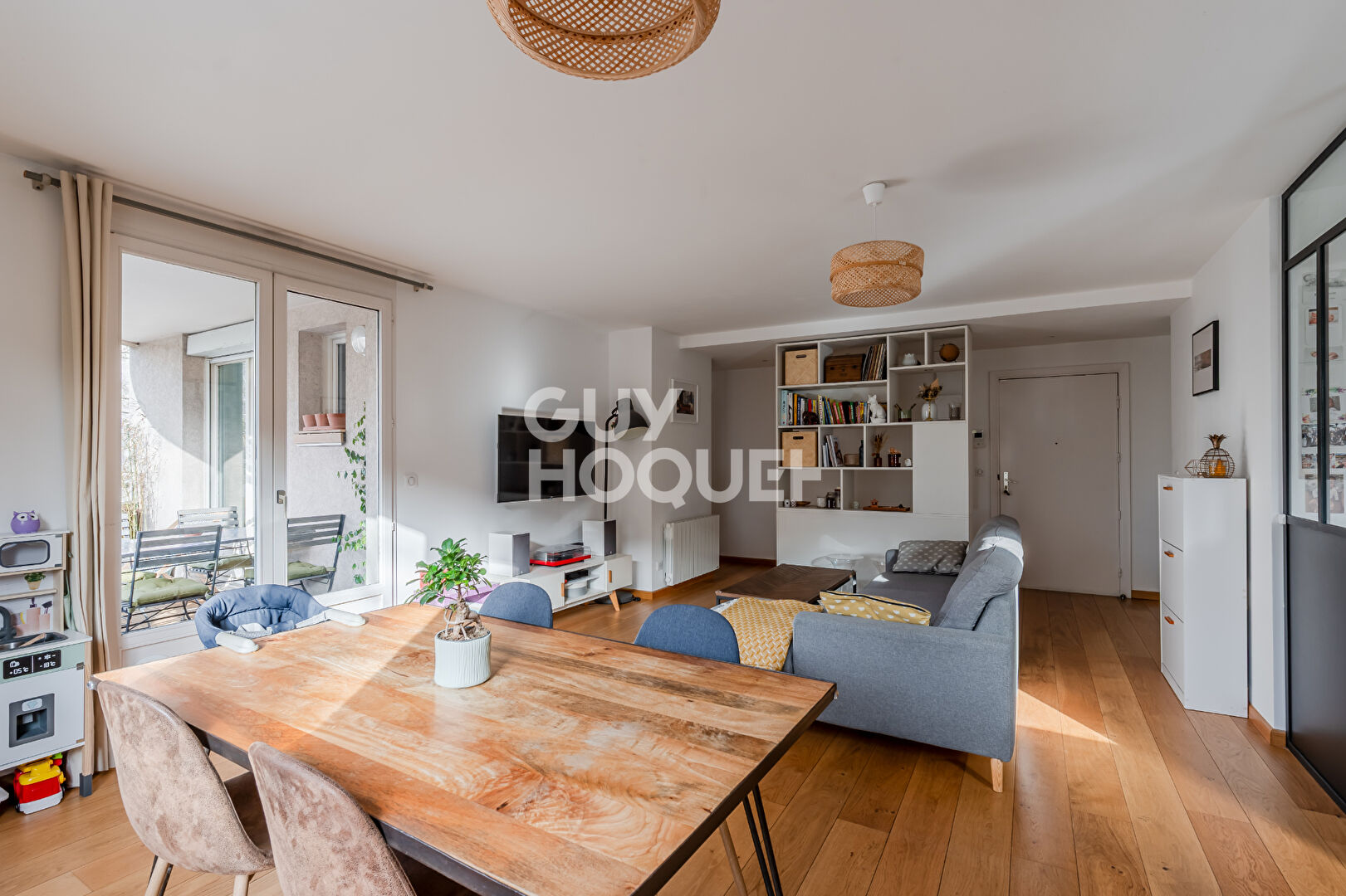 T3 standing avec balcon double garage - proche Parc de la Tête d'Or