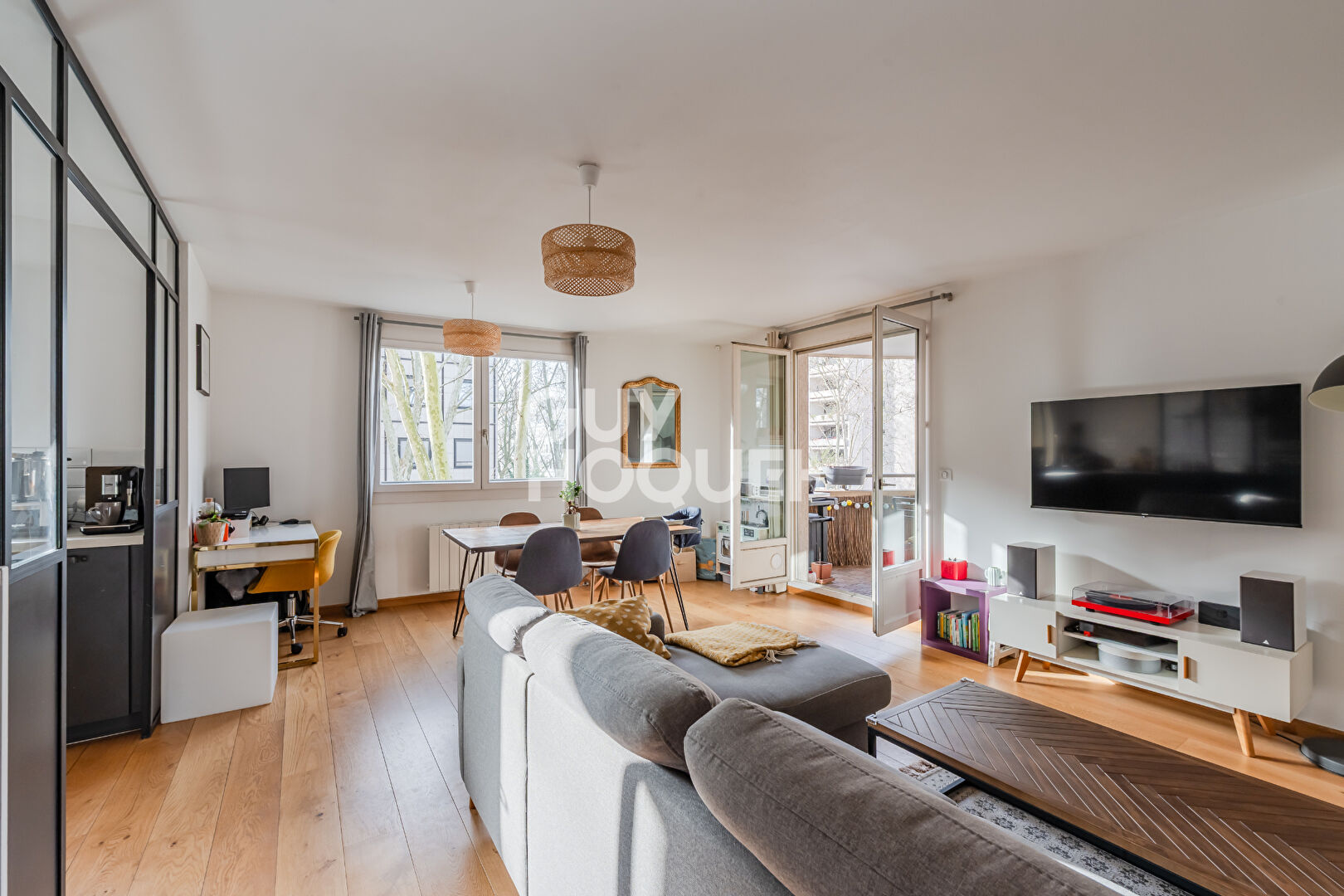 T3 standing avec balcon double garage - proche Parc de la Tête d'Or