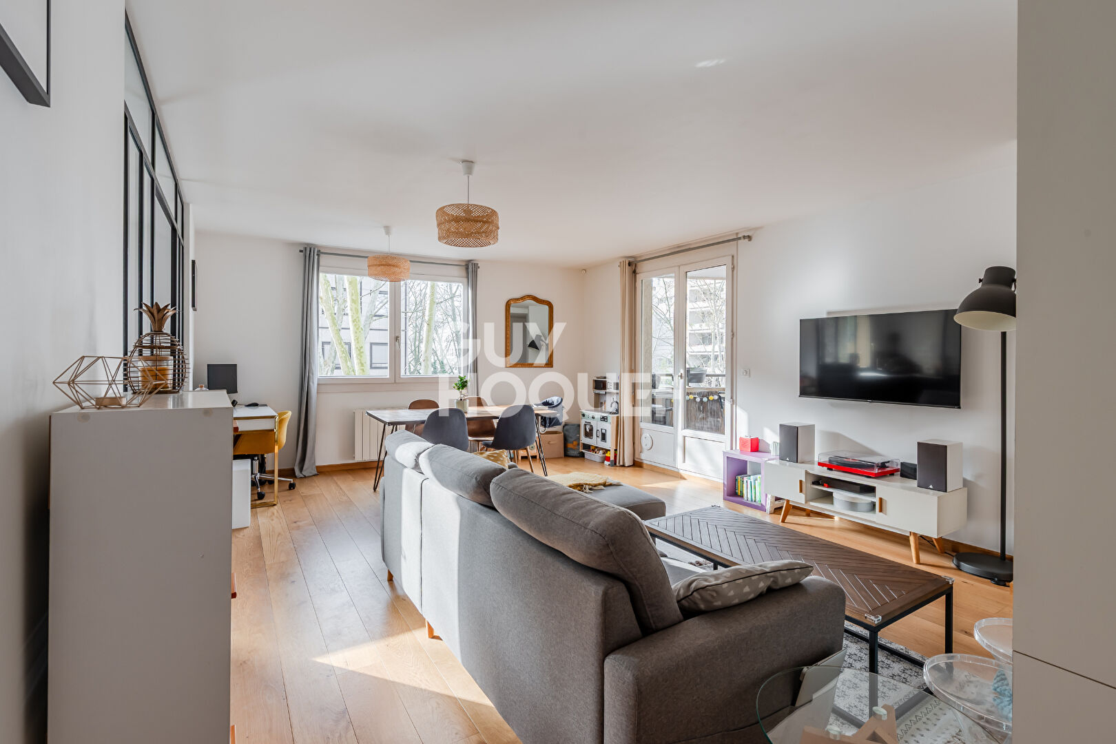 T3 standing avec balcon double garage - proche Parc de la Tête d'Or