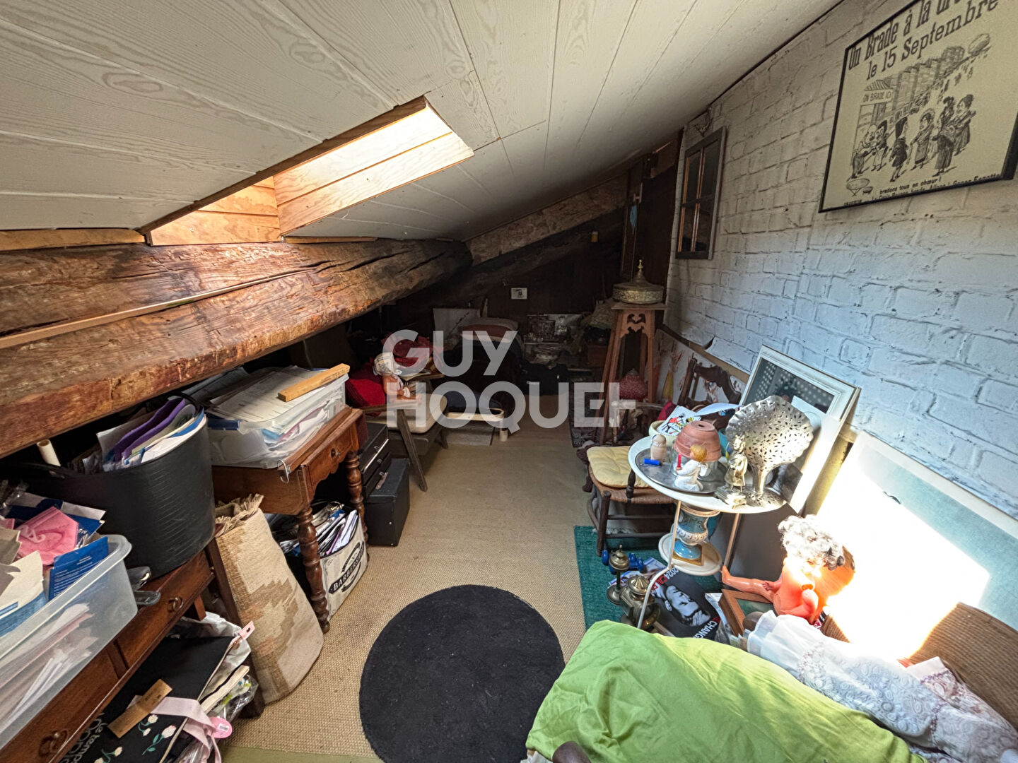 Grenier rue d'austerlitz 17m²