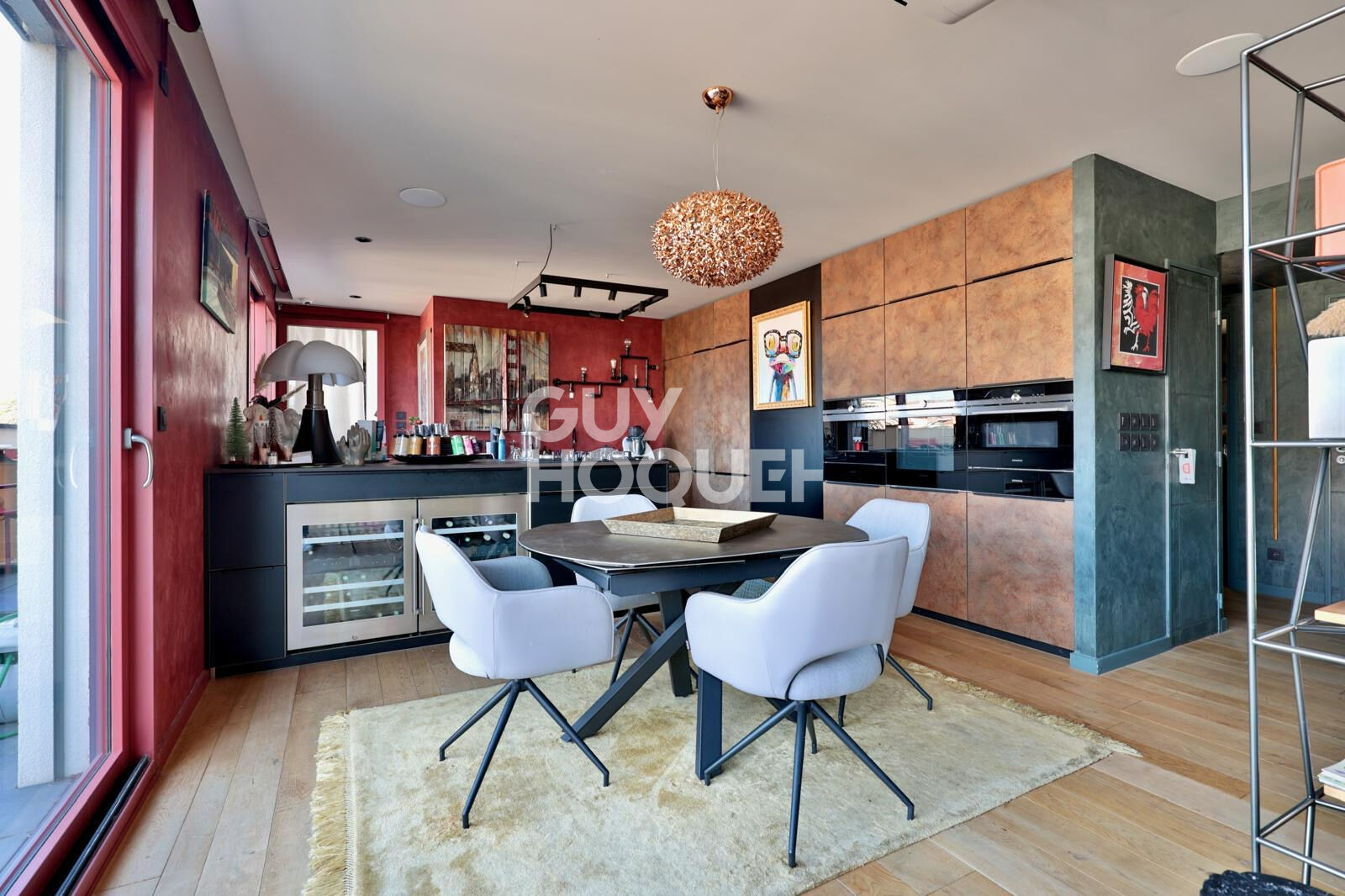 Rooftop- toit terrasse avec piscine et garage en sous sol